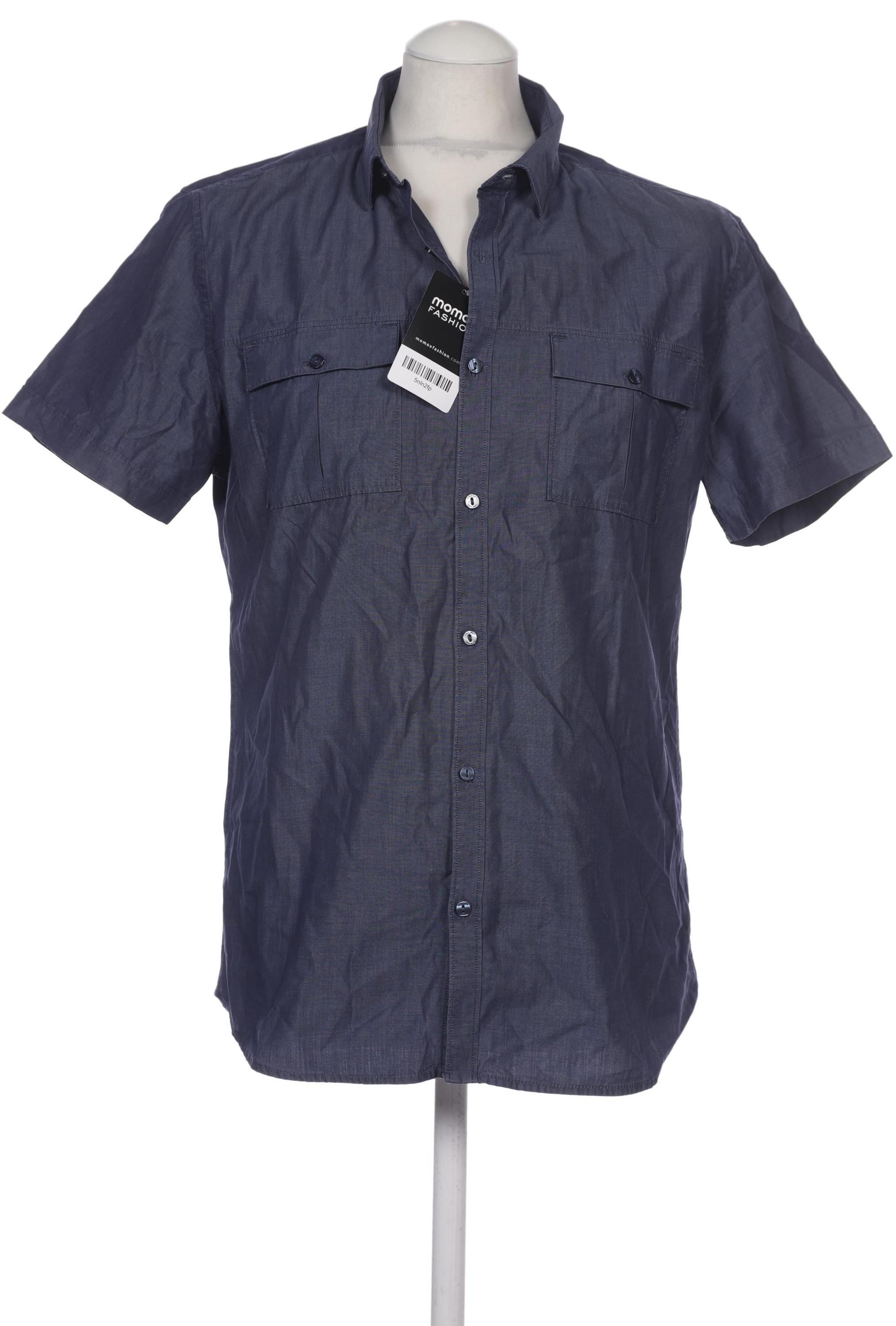 

Calvin Klein Herren Hemd, marineblau