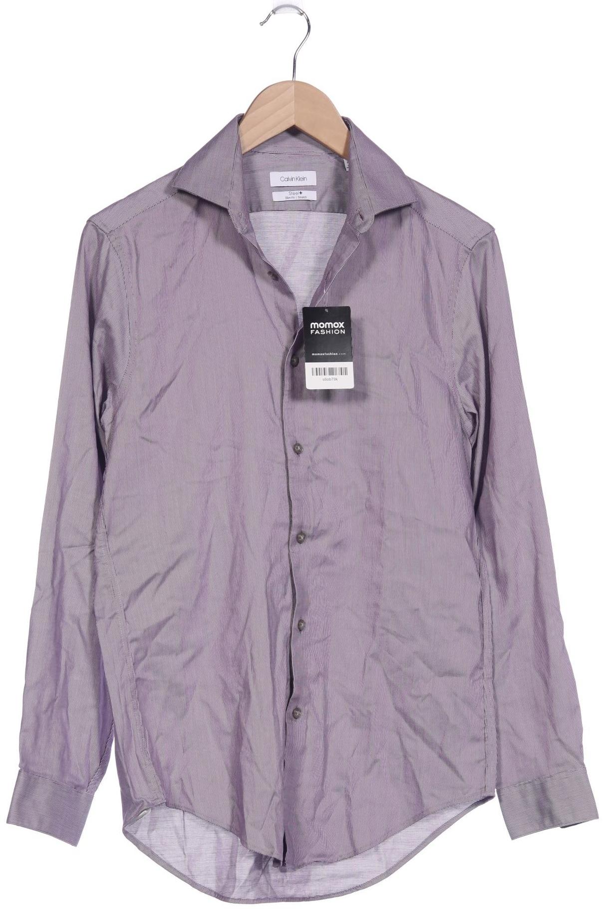 

Calvin Klein Herren Hemd, bordeaux, Gr. 14.5