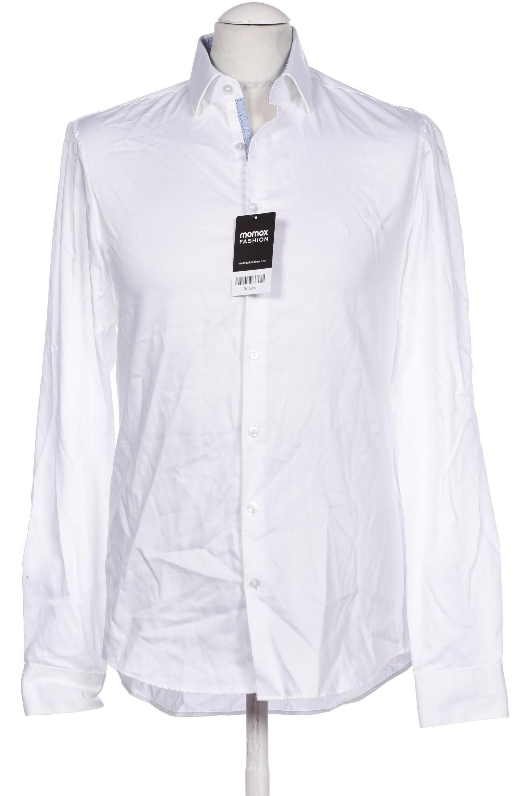 

Calvin Klein Herren Hemd, weiß, Gr. 46
