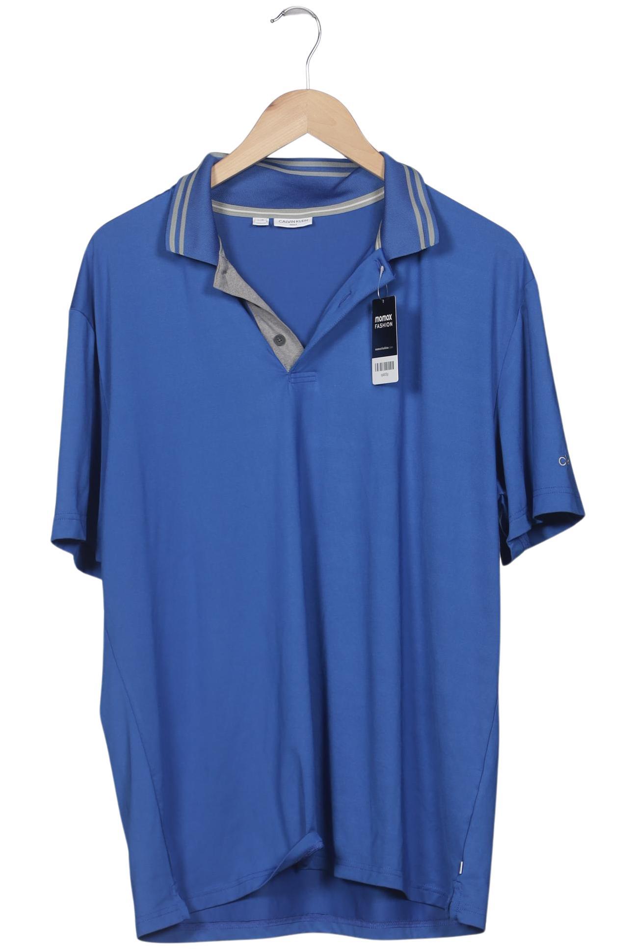 

Calvin Klein Herren Poloshirt, blau, Gr. 52