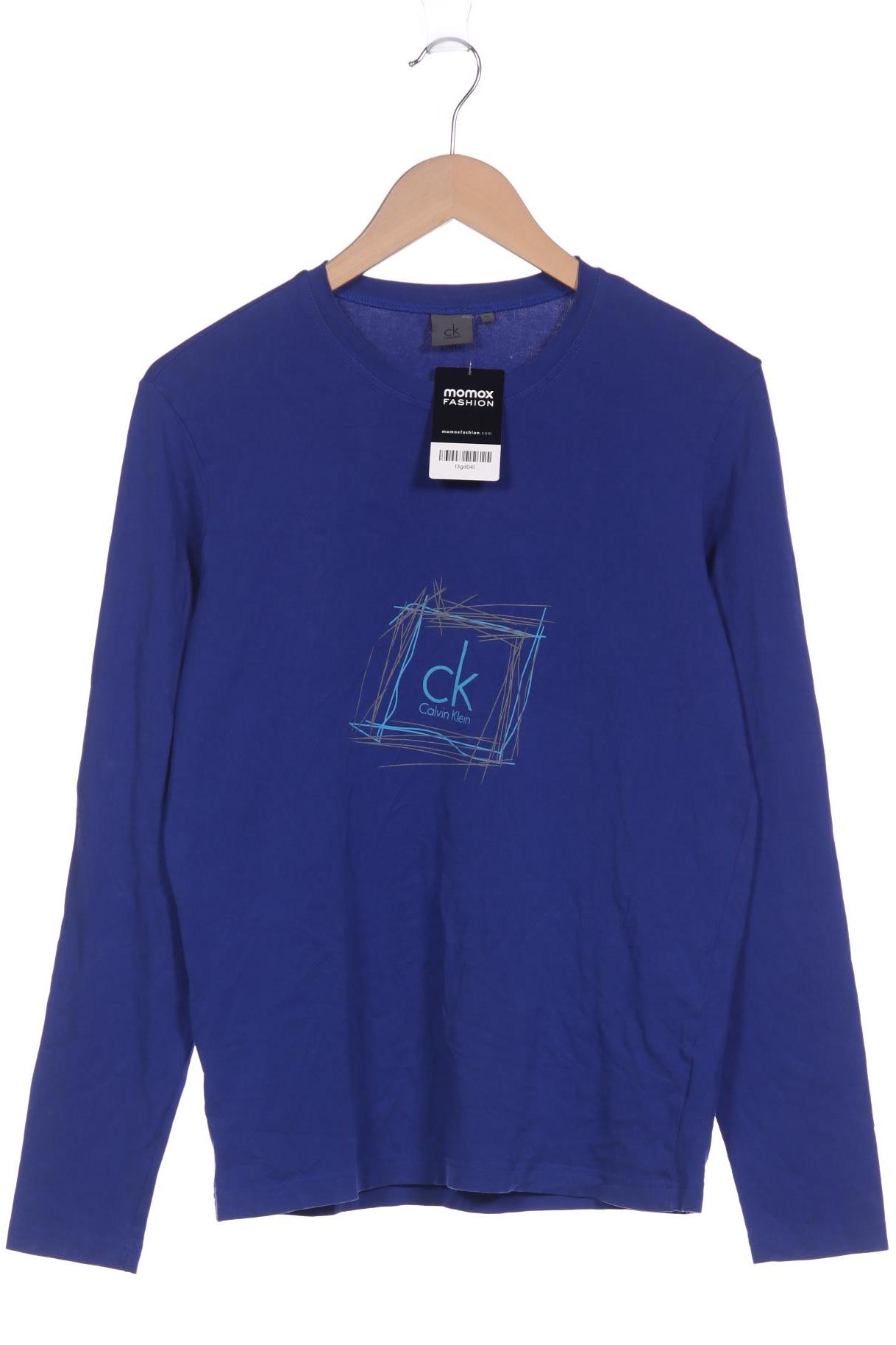 

Calvin Klein Herren Langarmshirt, blau, Gr. 54
