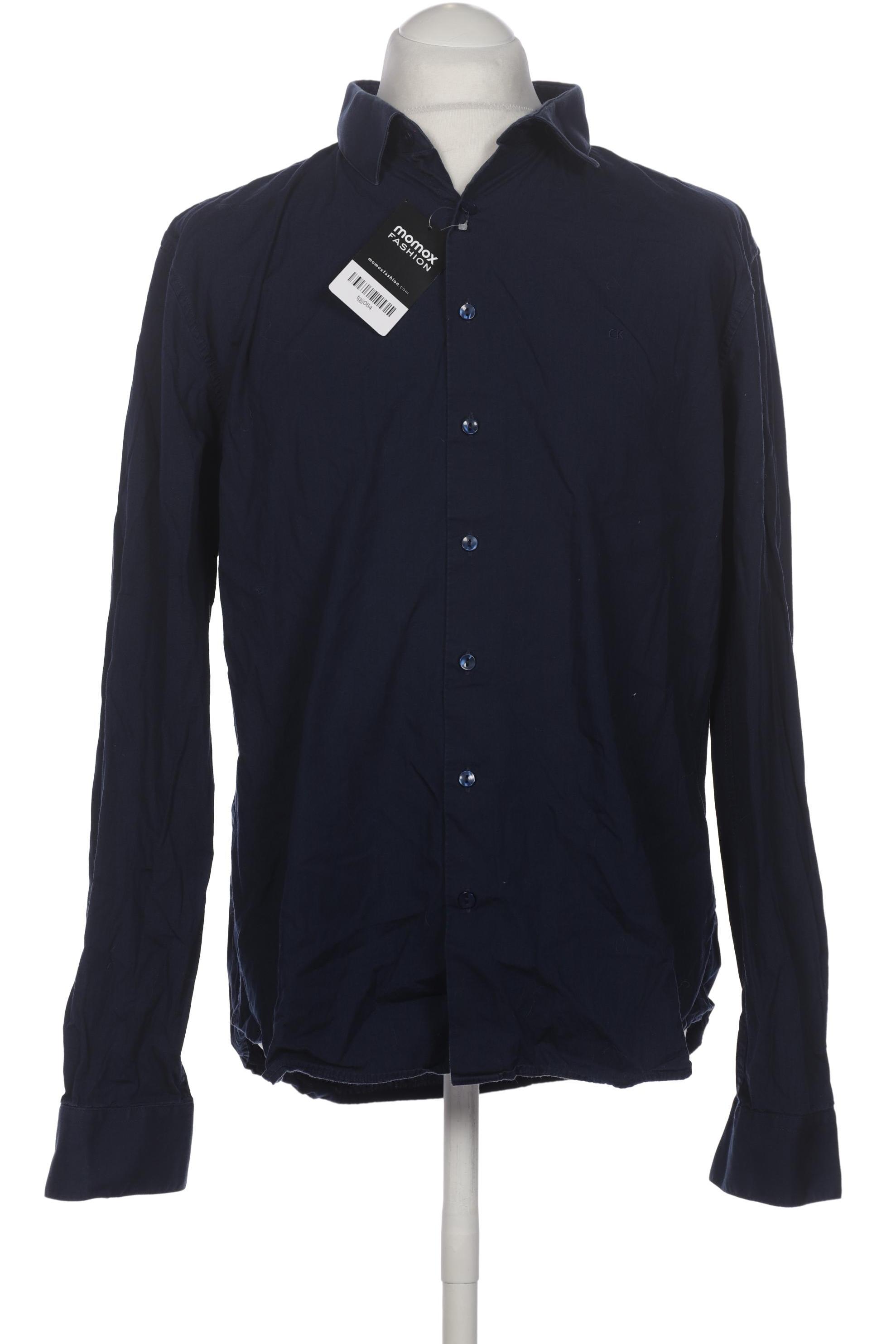 

Calvin Klein Herren Hemd, marineblau, Gr. 52