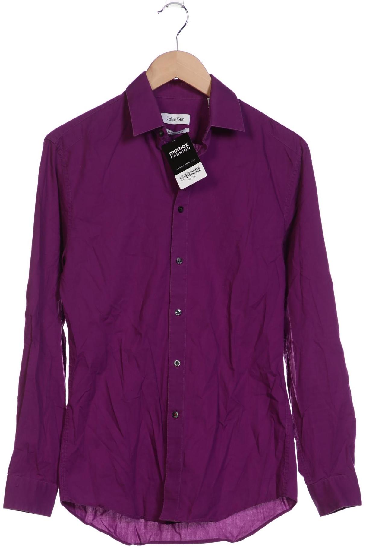 

Calvin Klein Herren Hemd, flieder, Gr. 14.5