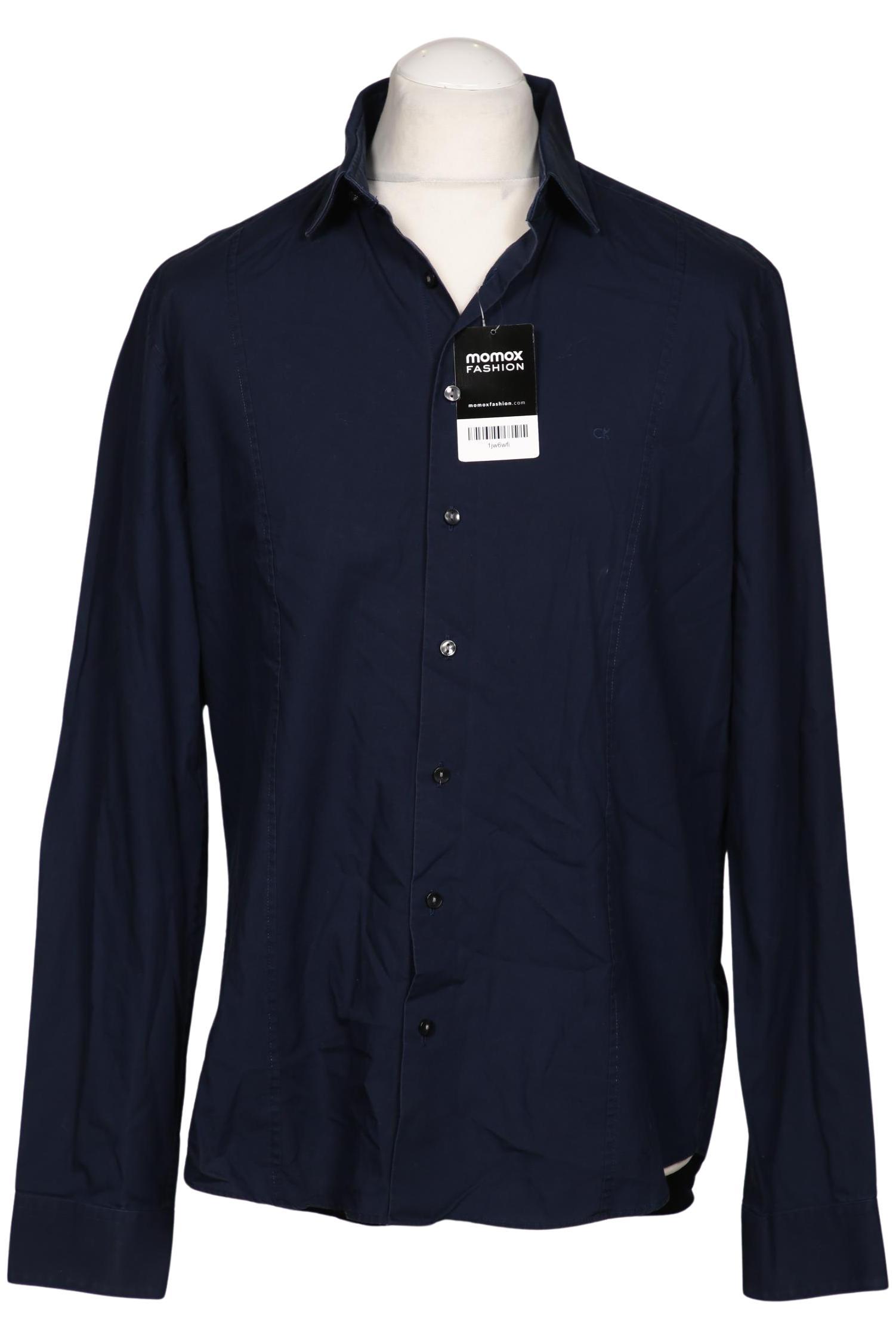 

Calvin Klein Herren Hemd, marineblau, Gr. 52