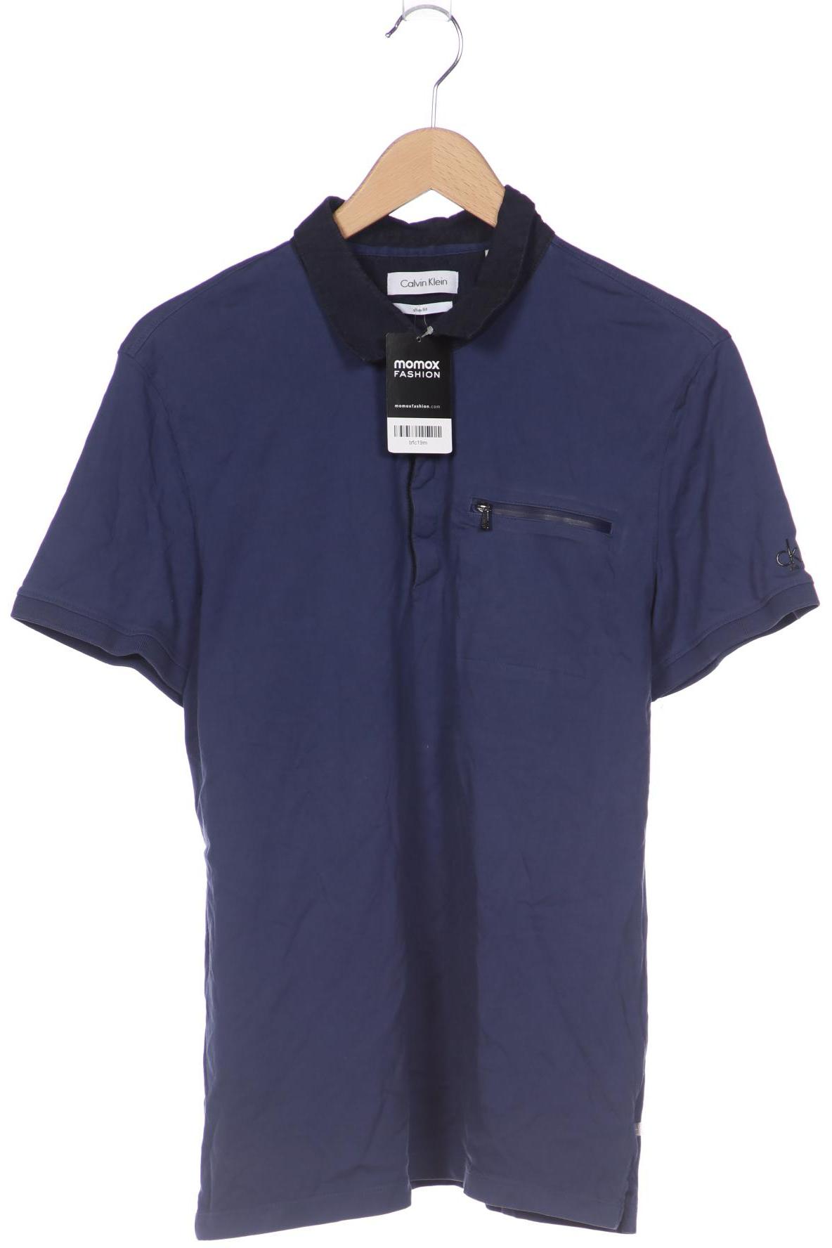 

Calvin Klein Herren Poloshirt, blau