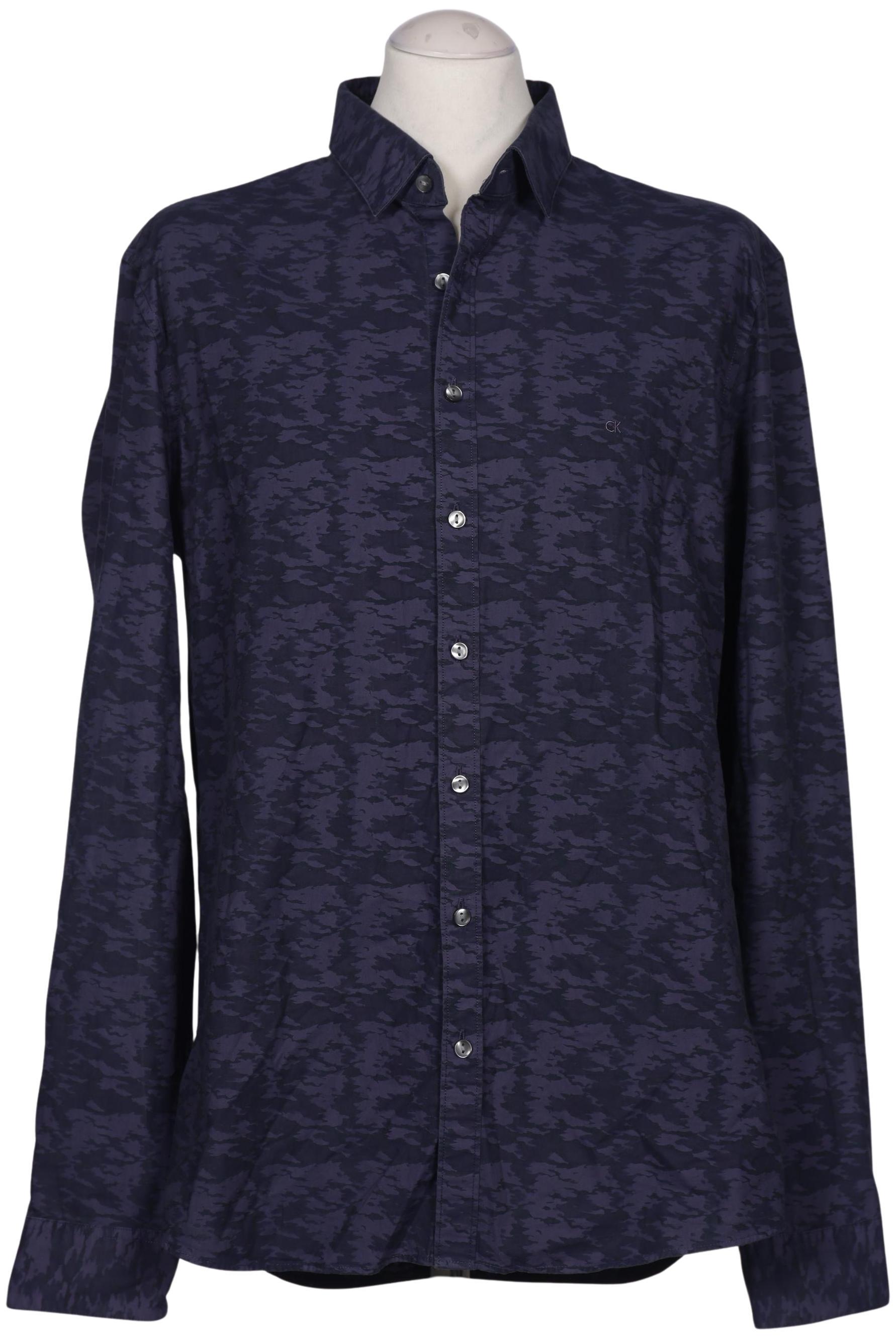 

Calvin Klein Herren Hemd, marineblau, Gr. 54
