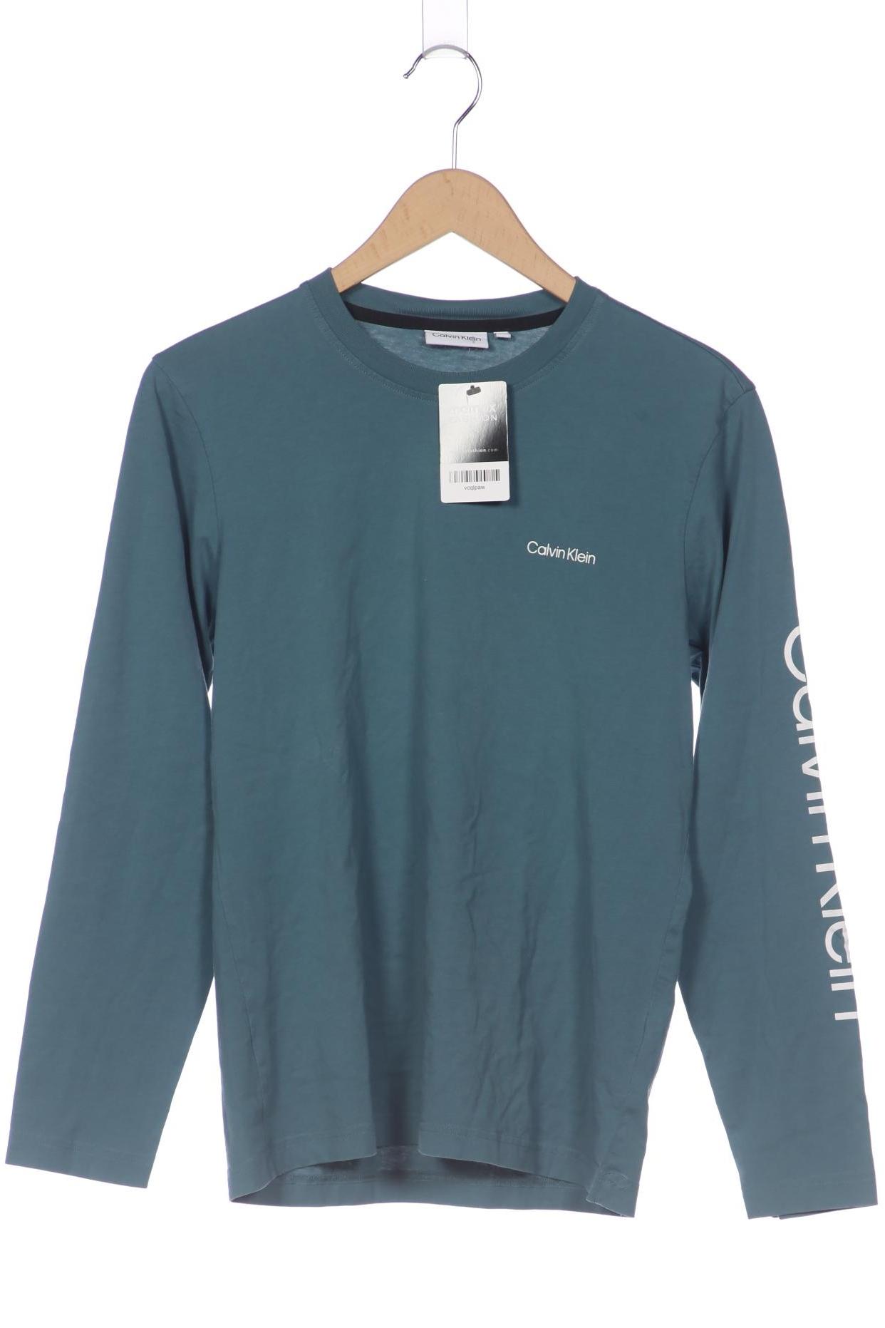 

Calvin Klein Herren Langarmshirt, türkis, Gr. 46