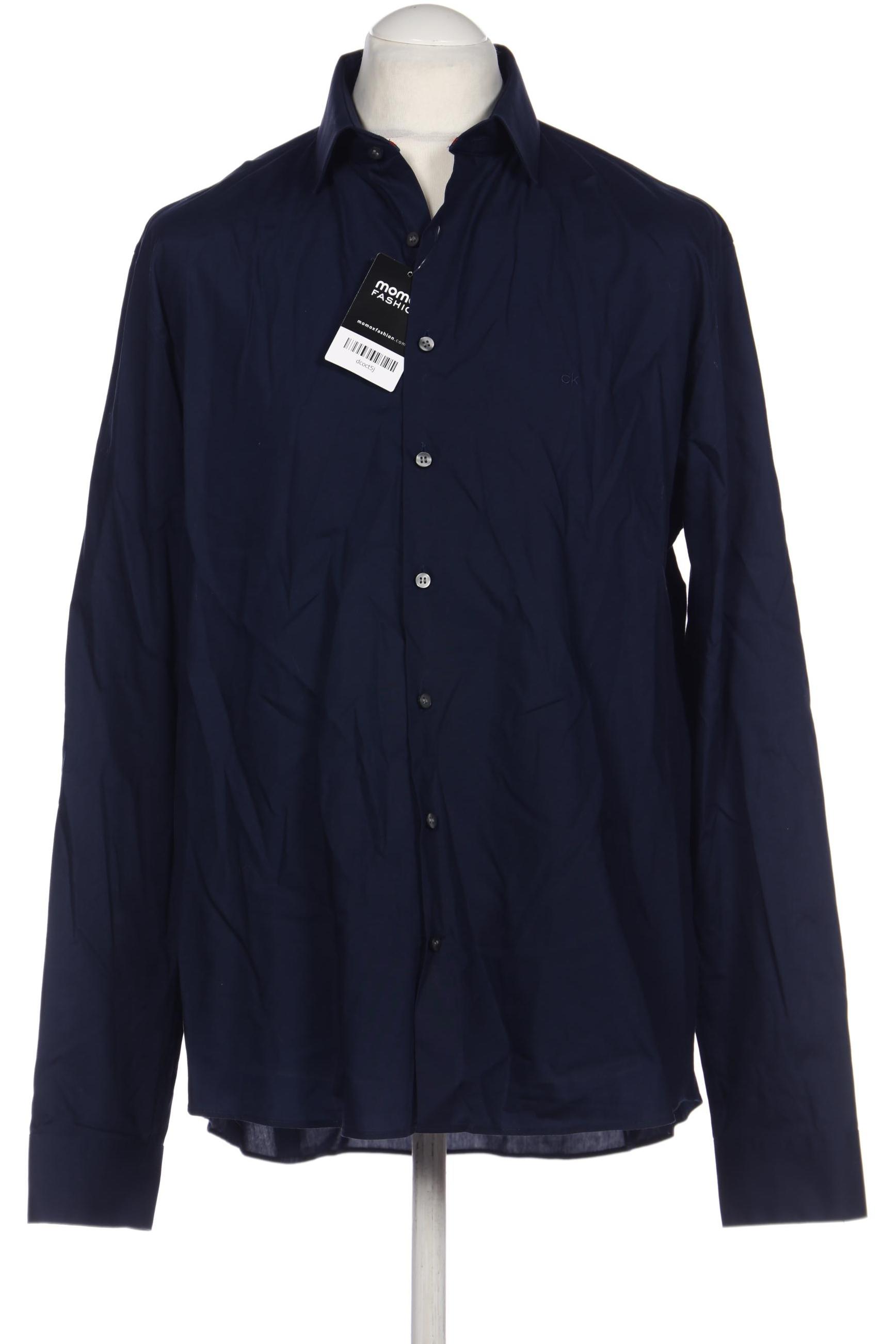 

Calvin Klein Herren Hemd, marineblau