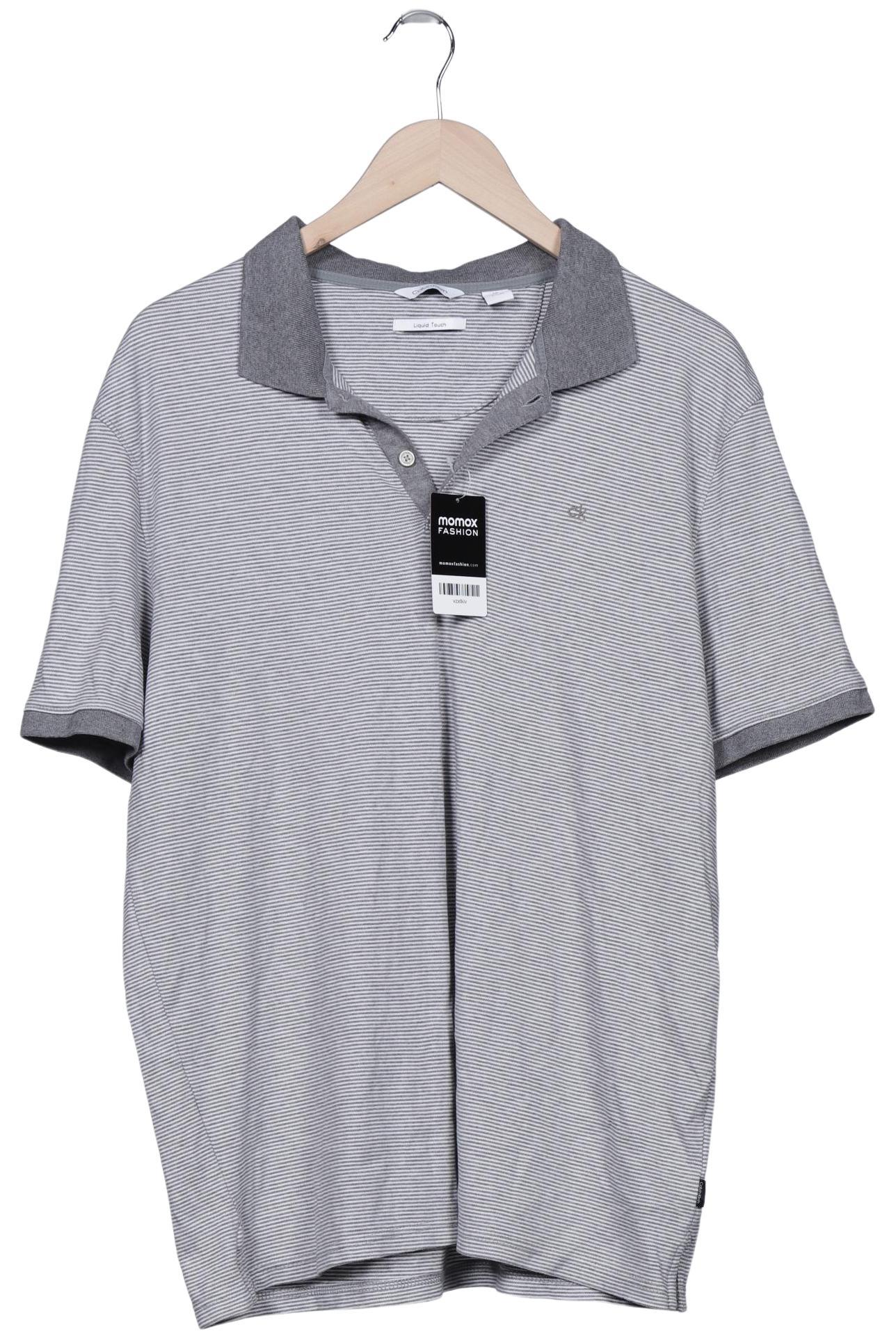 

Calvin Klein Herren Poloshirt, grau, Gr. 52