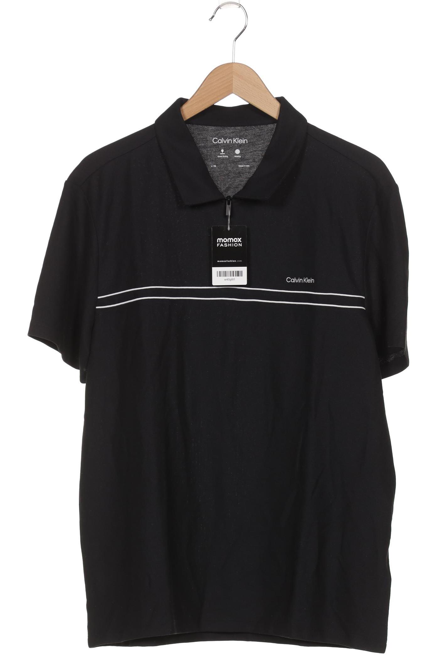 

Calvin Klein Herren Poloshirt, schwarz, Gr. 52