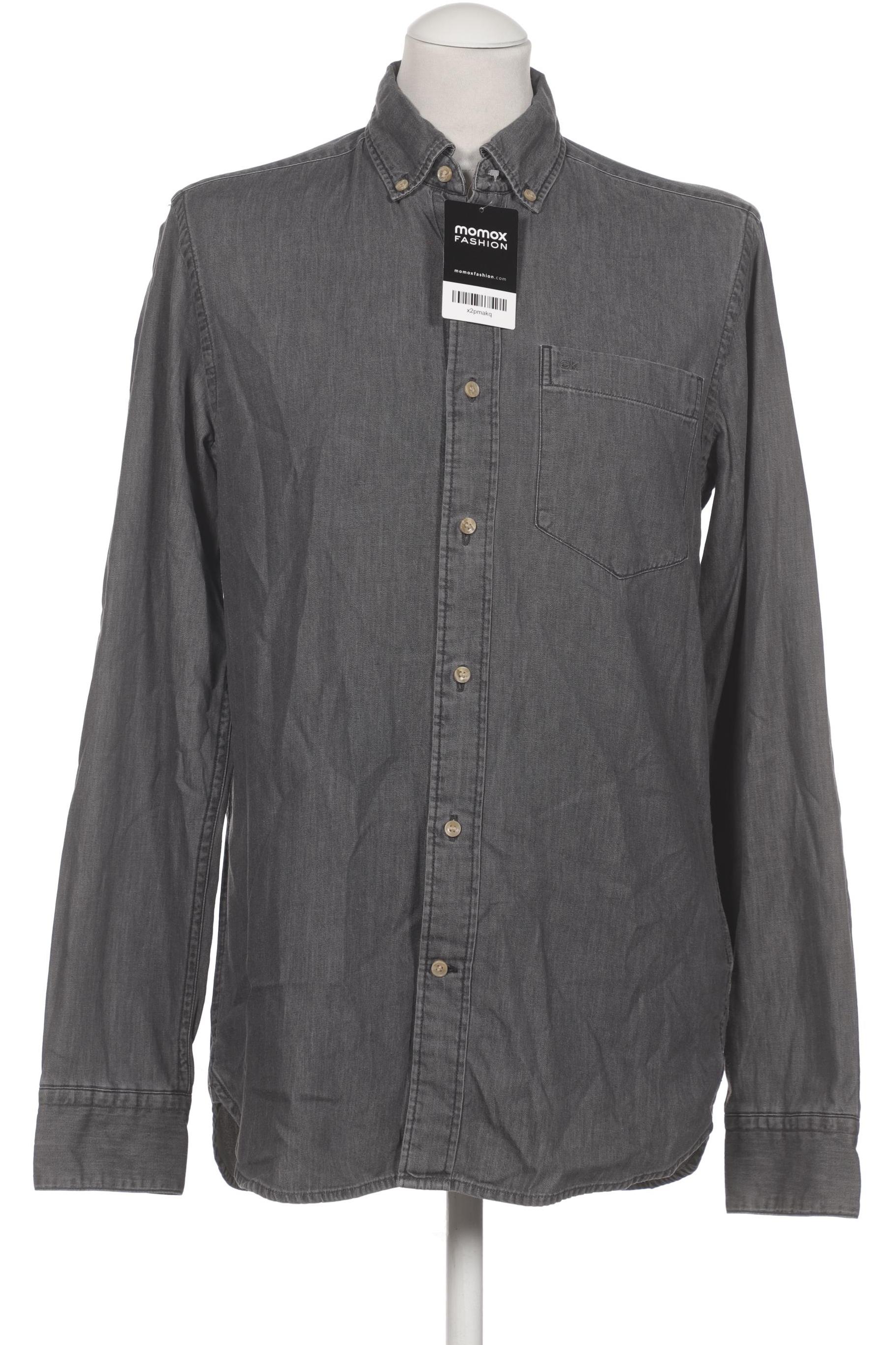 

Calvin Klein Herren Hemd, grau, Gr. 46