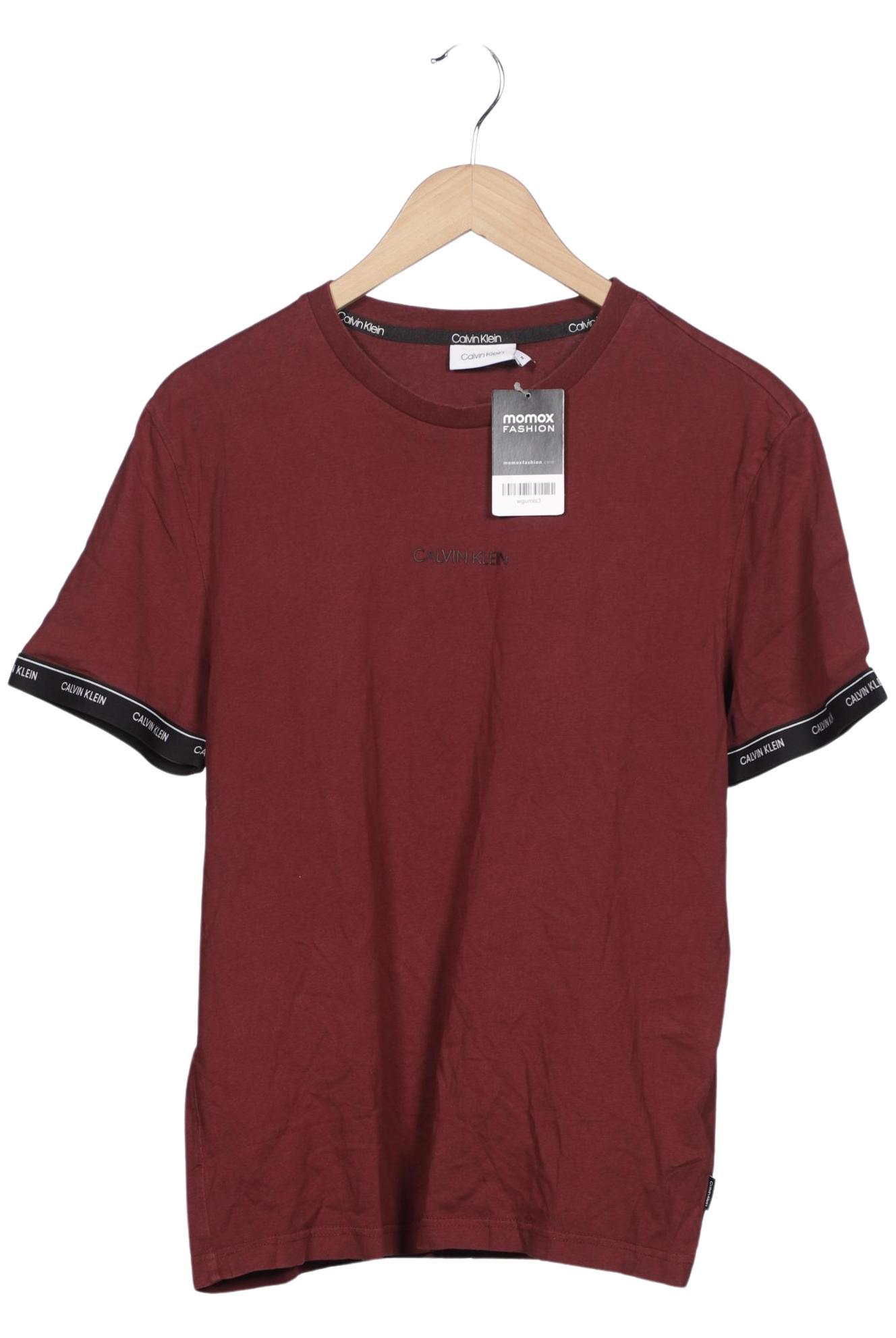 

Calvin Klein Herren T-Shirt, bordeaux, Gr. 48