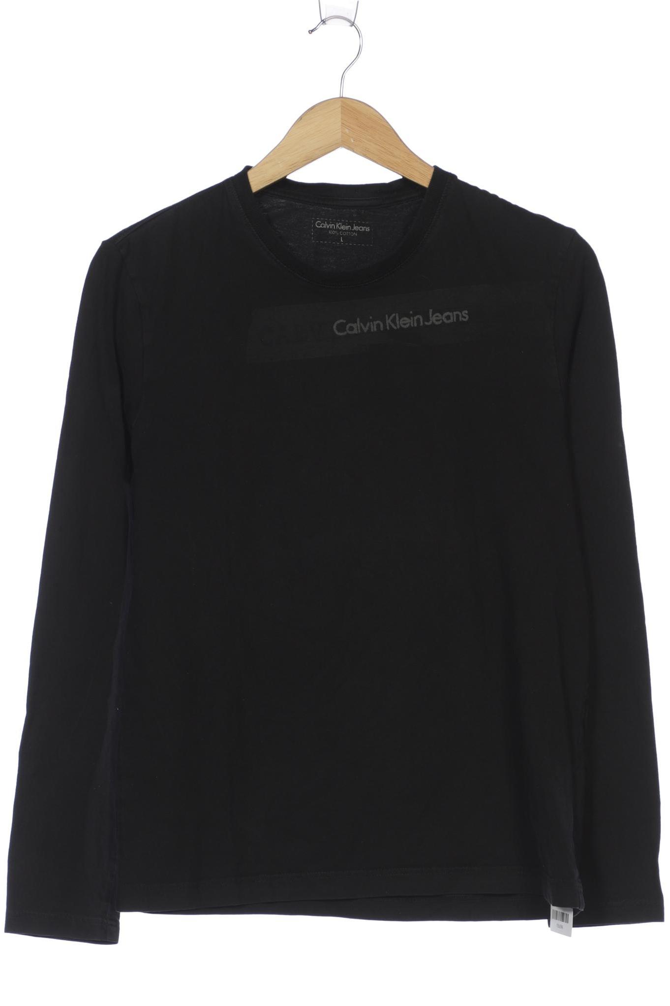 

Calvin Klein Herren Langarmshirt, schwarz, Gr. 52