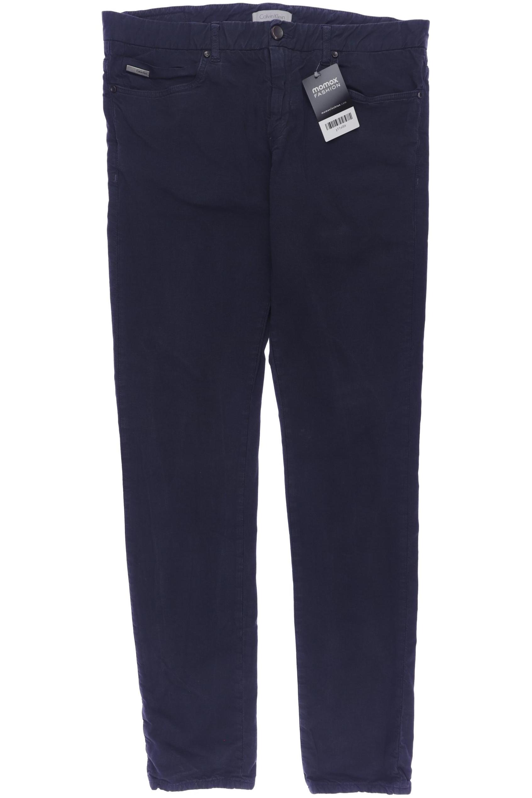 

Calvin Klein Herren Stoffhose, marineblau, Gr. 34