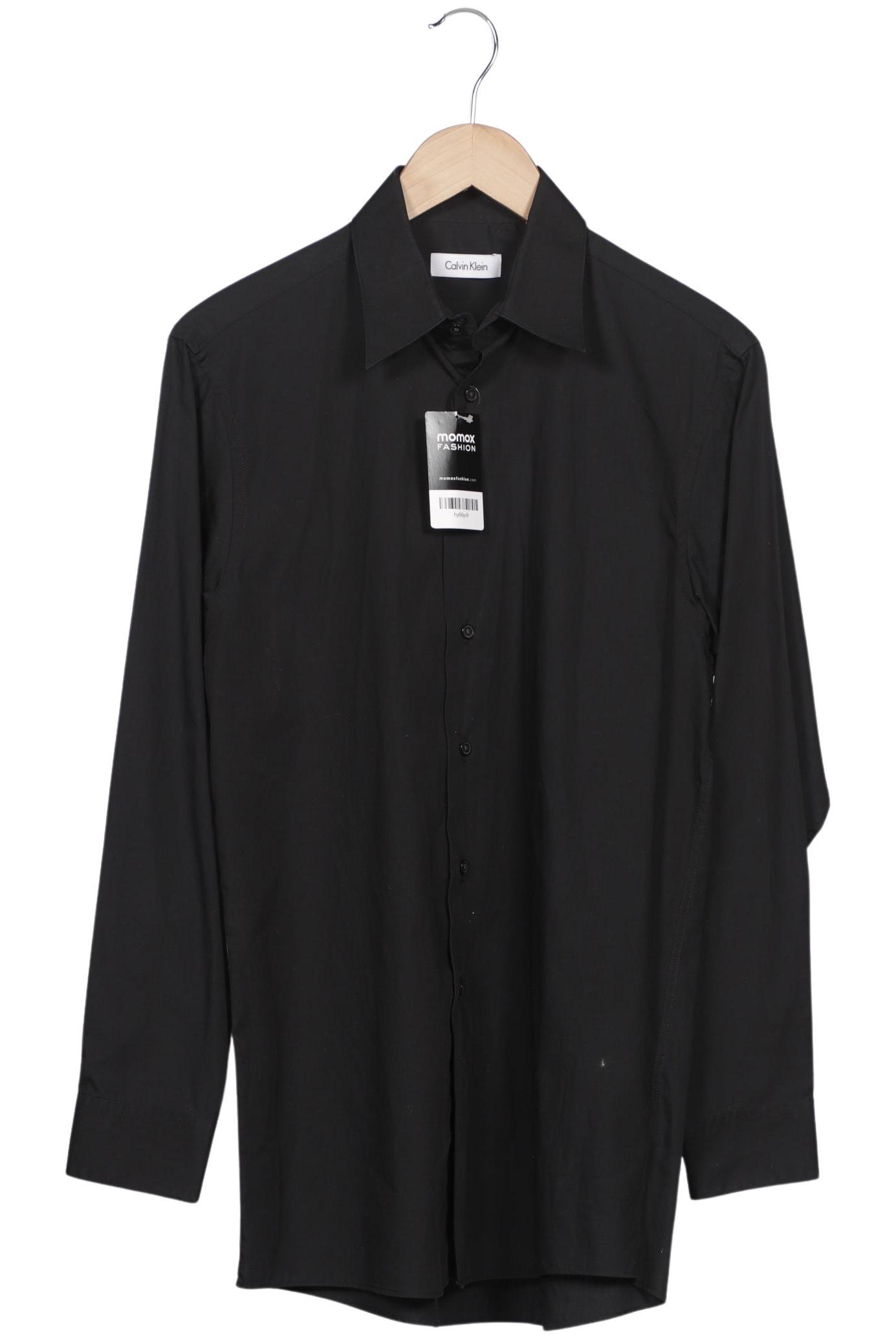 

Calvin Klein Herren Hemd, schwarz, Gr. 15