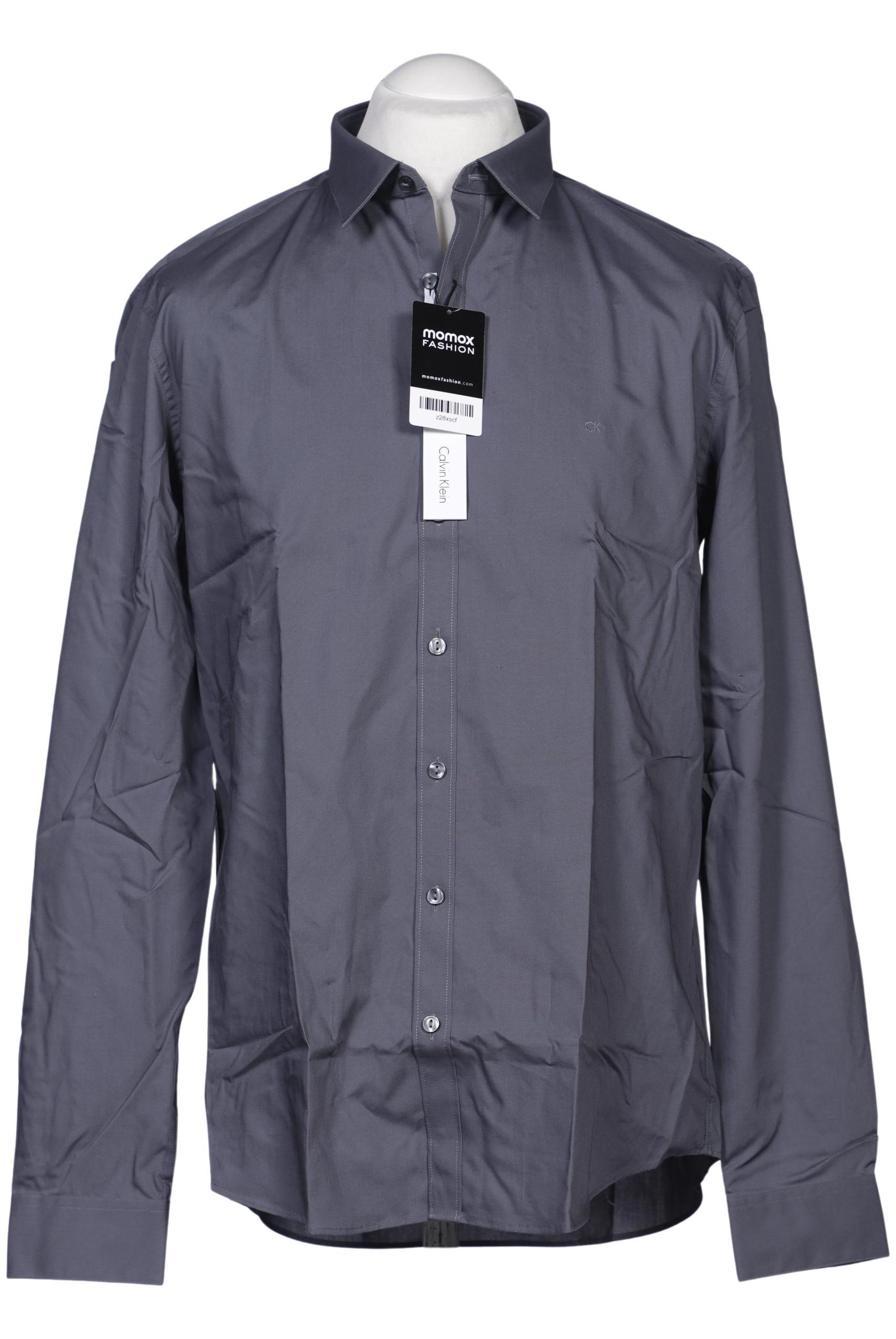 

Calvin Klein Herren Hemd, grau, Gr. 52