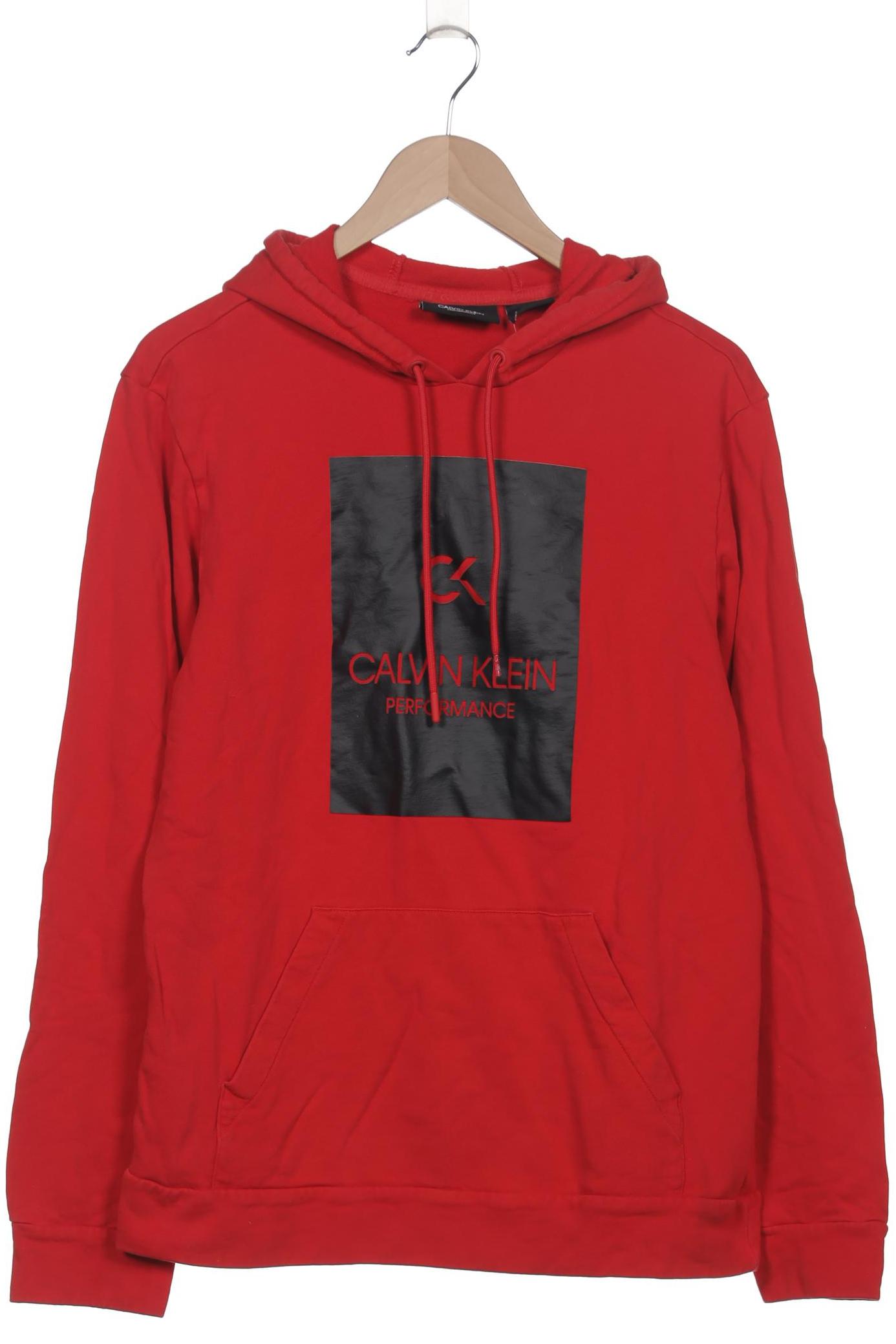 

Calvin Klein Herren Kapuzenpullover, rot, Gr. 54