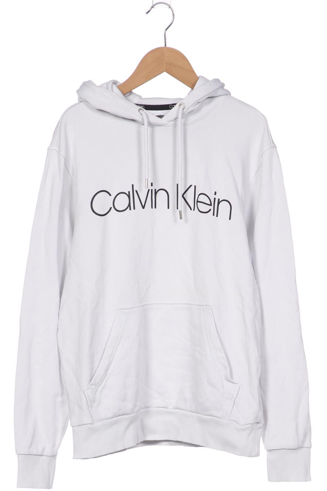 

Calvin Klein Herren Kapuzenpullover, weiß, Gr. 46