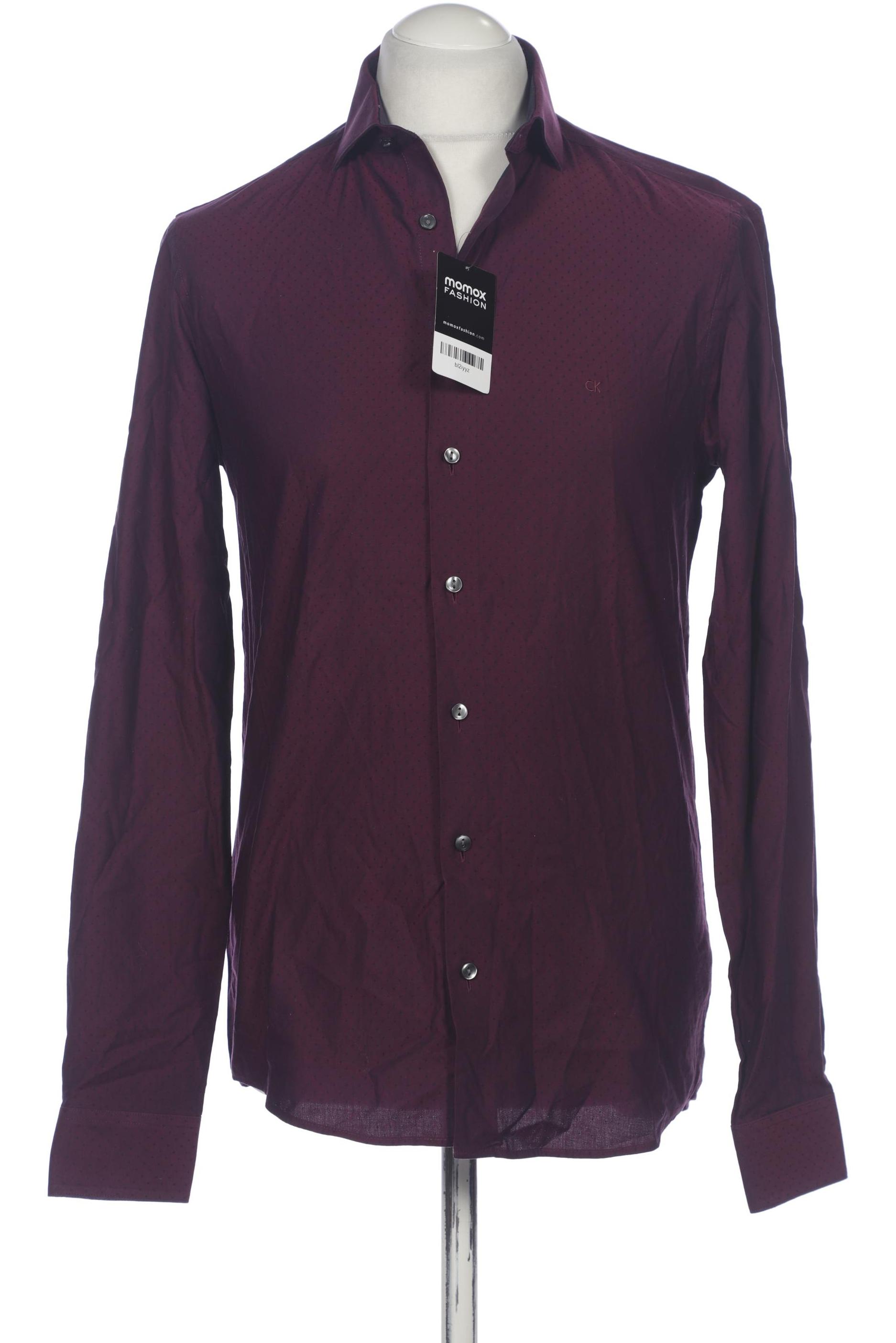 

Calvin Klein Herren Hemd, bordeaux, Gr. 48
