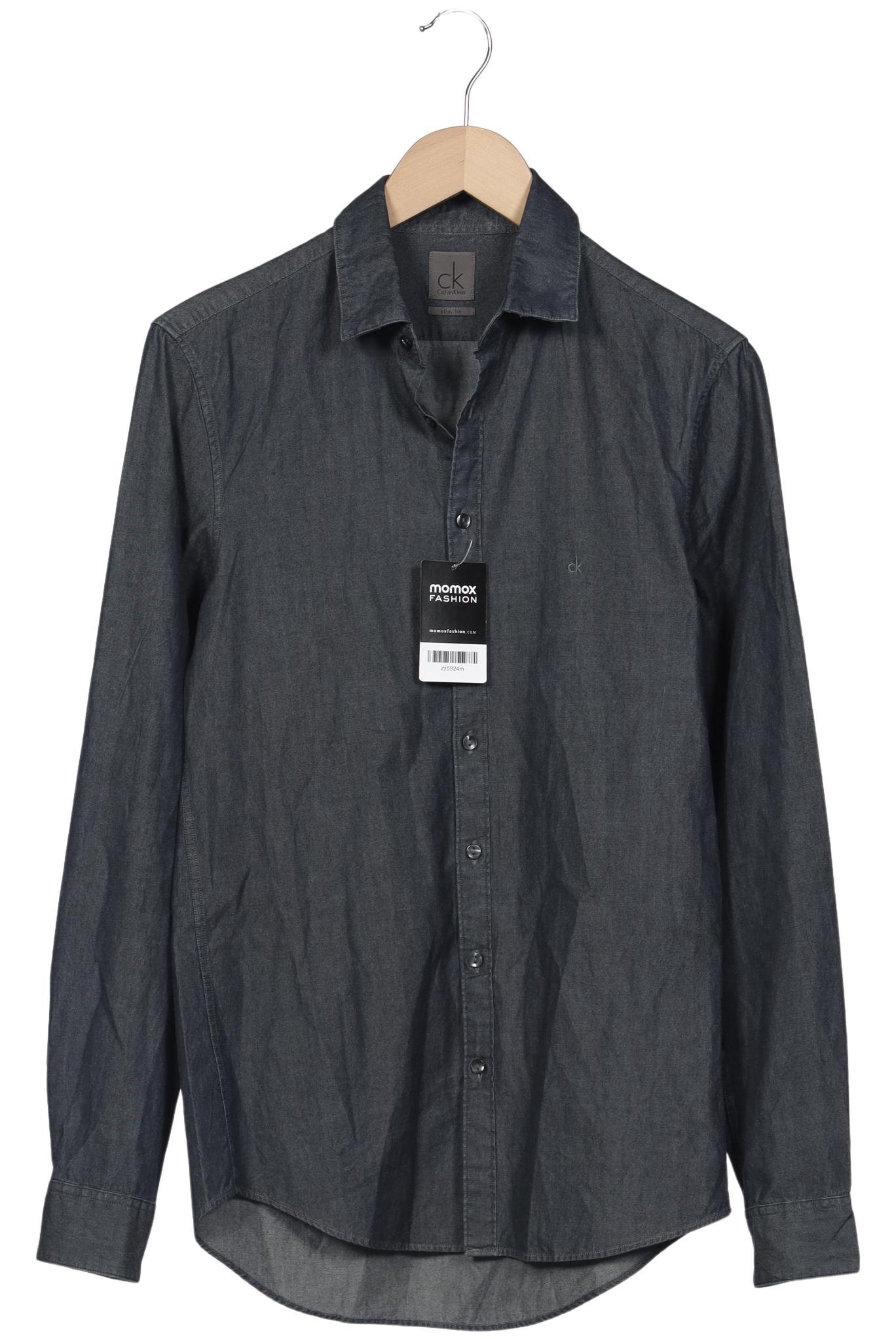 

Calvin Klein Herren Hemd, marineblau, Gr. 46