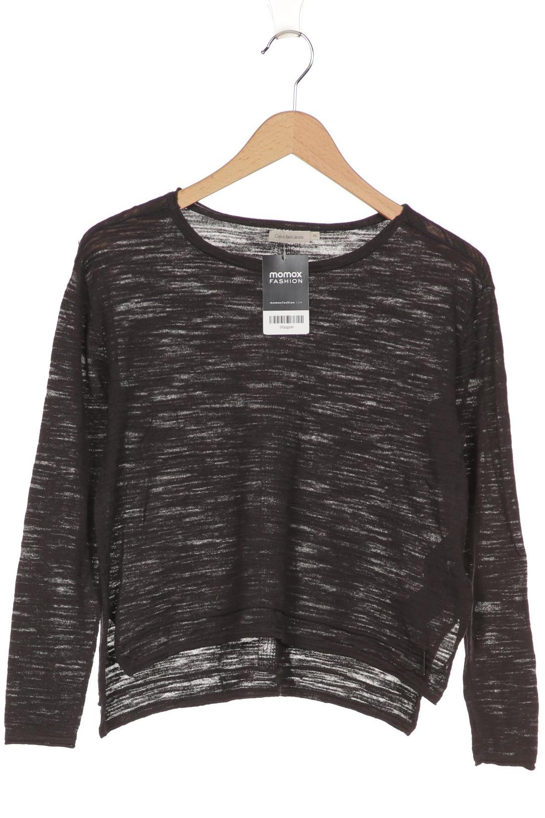 

Calvin Klein Jeans Damen Langarmshirt, schwarz