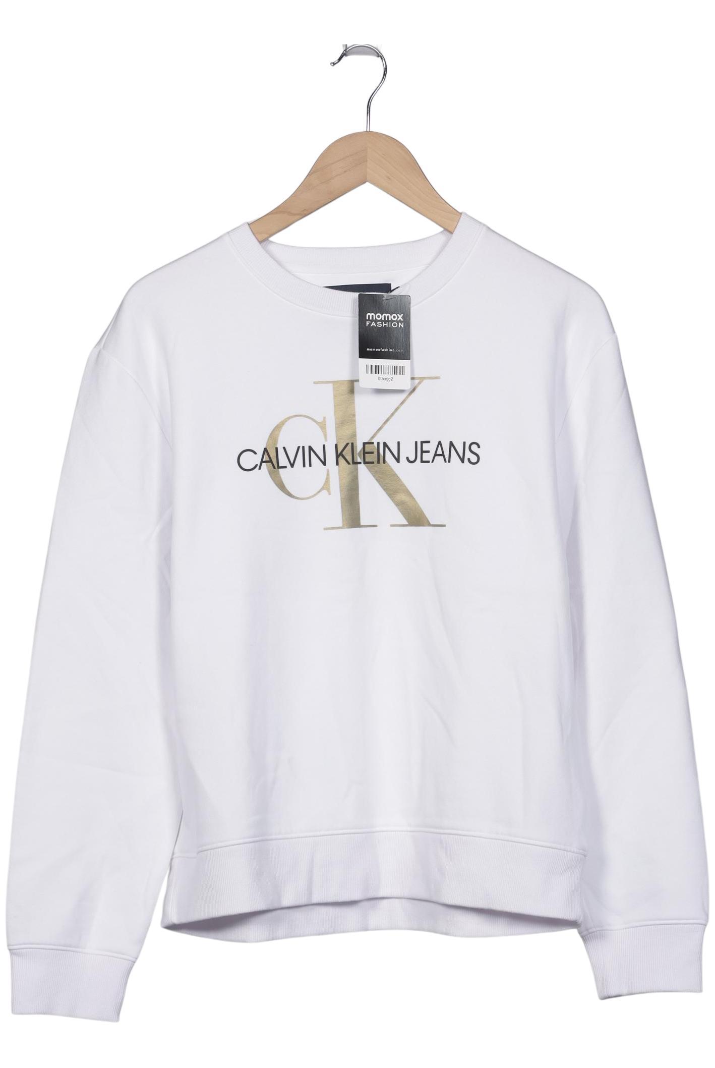 

Calvin Klein Jeans Damen Sweatshirt, weiß, Gr. 42