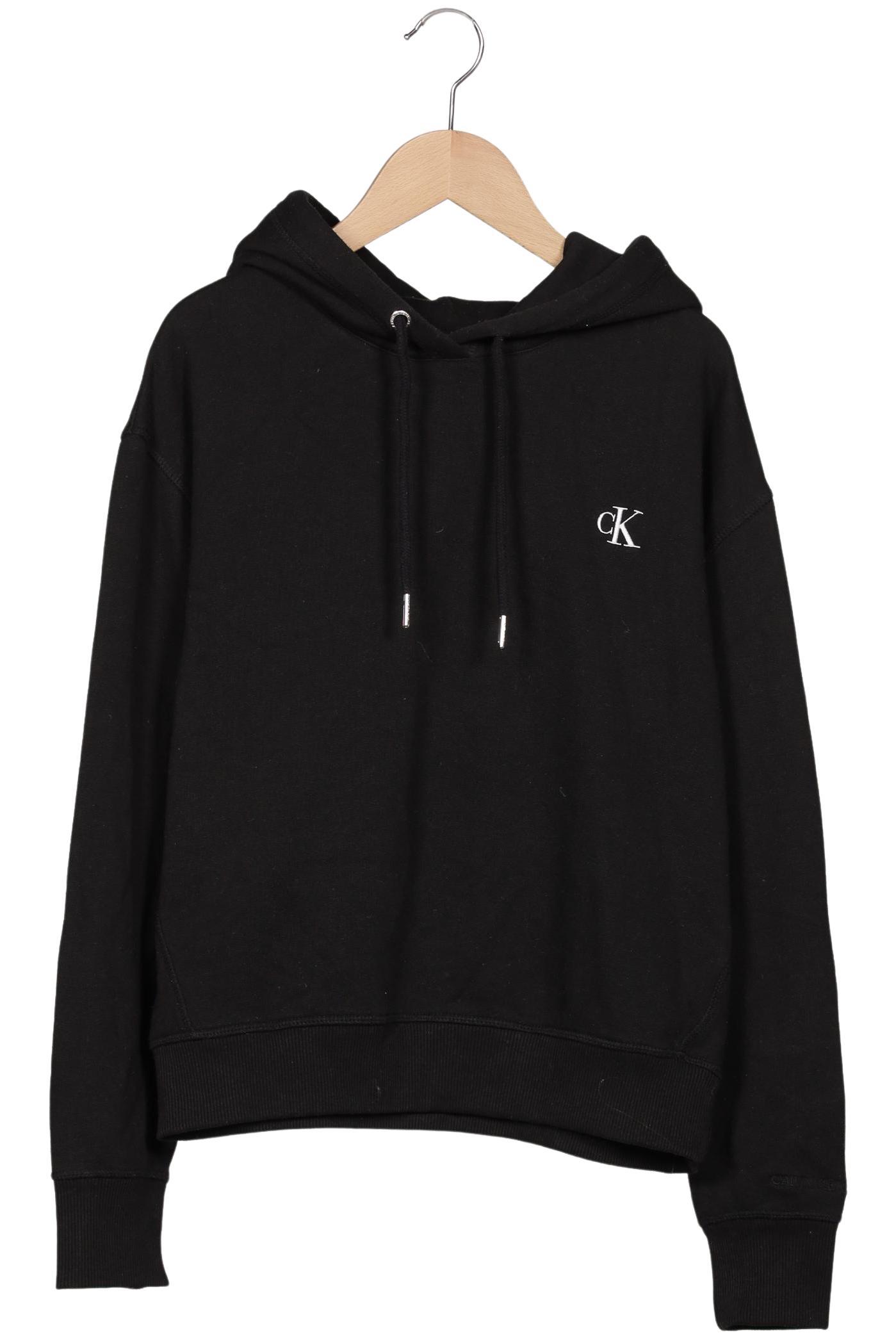 

Calvin Klein Jeans Damen Kapuzenpullover, schwarz, Gr. 38