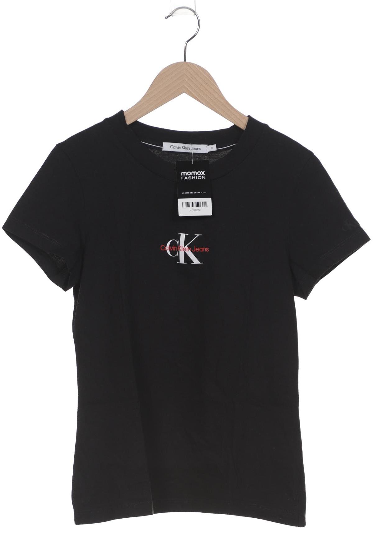 

Calvin Klein Jeans Damen T-Shirt, schwarz, Gr. 38