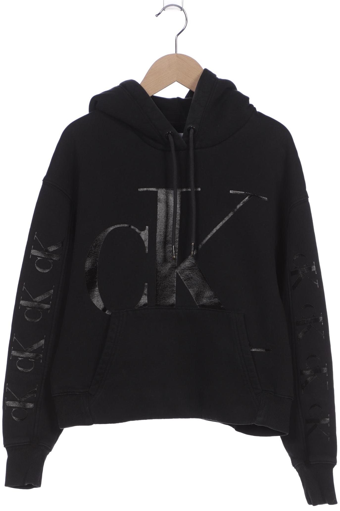 

Calvin Klein Jeans Damen Kapuzenpullover, schwarz, Gr. 36