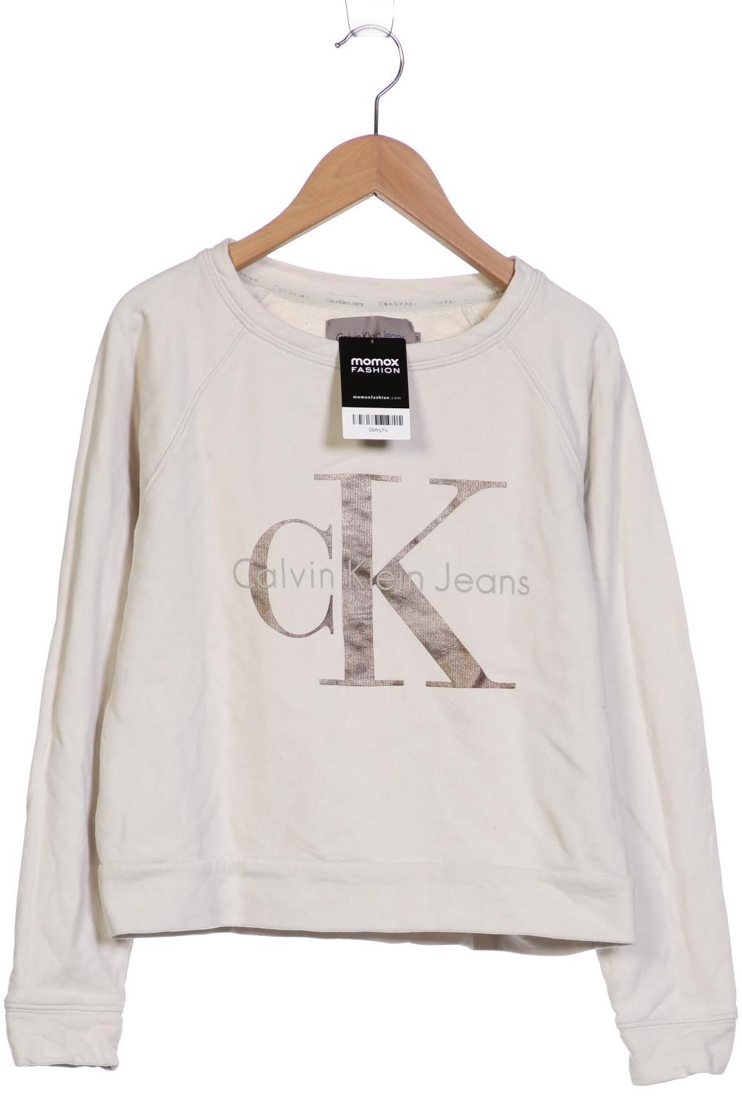 

Calvin Klein Jeans Damen Sweatshirt, cremeweiß