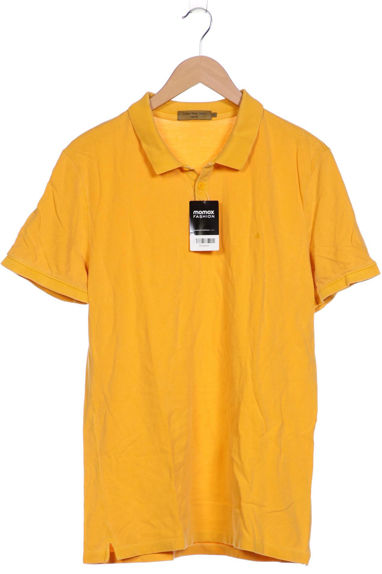 

Calvin Klein Jeans Herren Poloshirt, gelb, Gr. 54
