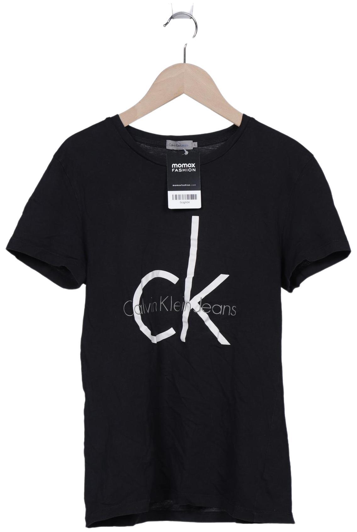 

Calvin Klein Jeans Damen T-Shirt, schwarz, Gr. 36