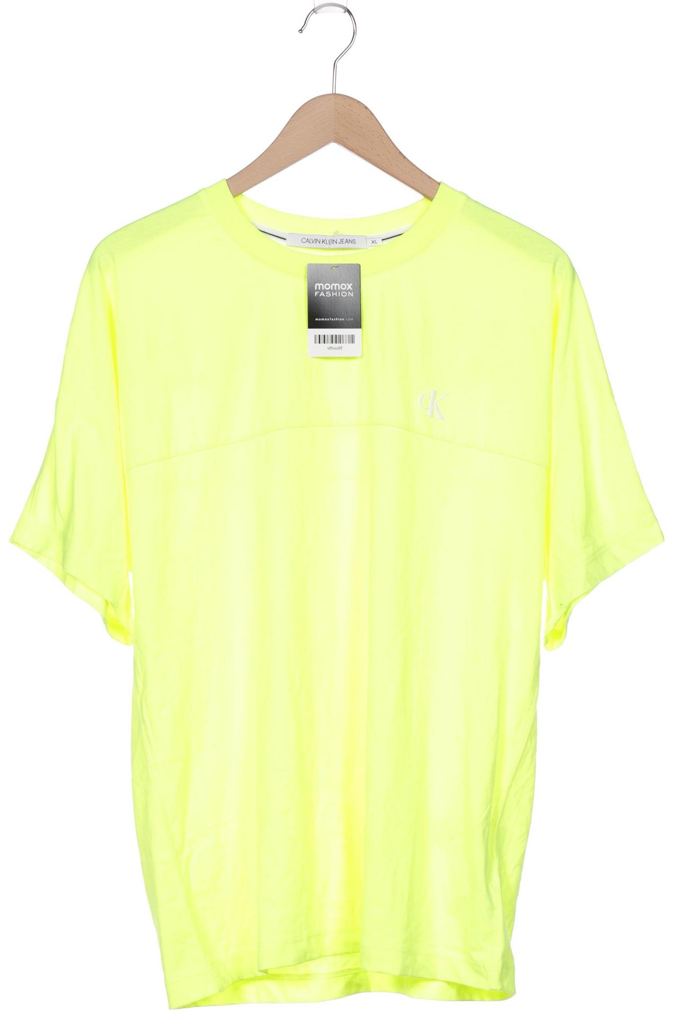 

Calvin Klein Jeans Damen T-Shirt, neon, Gr. 44