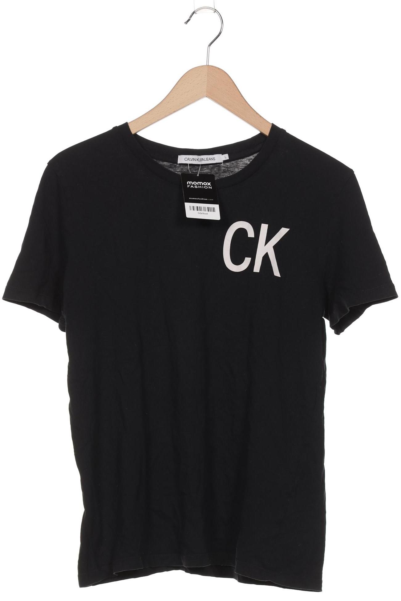 

Calvin Klein Jeans Damen T-Shirt, schwarz, Gr. 42