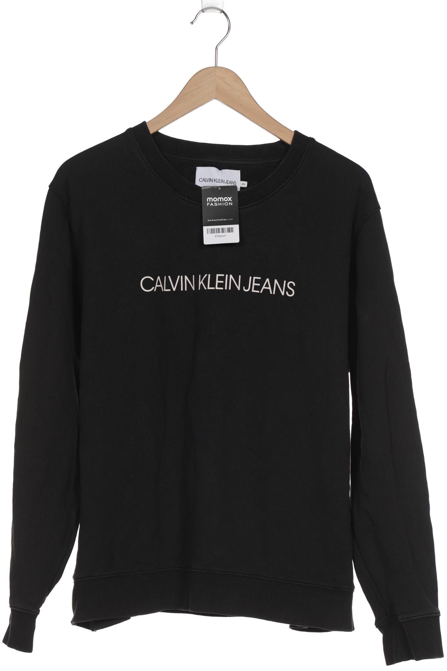 

Calvin Klein Jeans Herren Sweatshirt, schwarz, Gr. 62