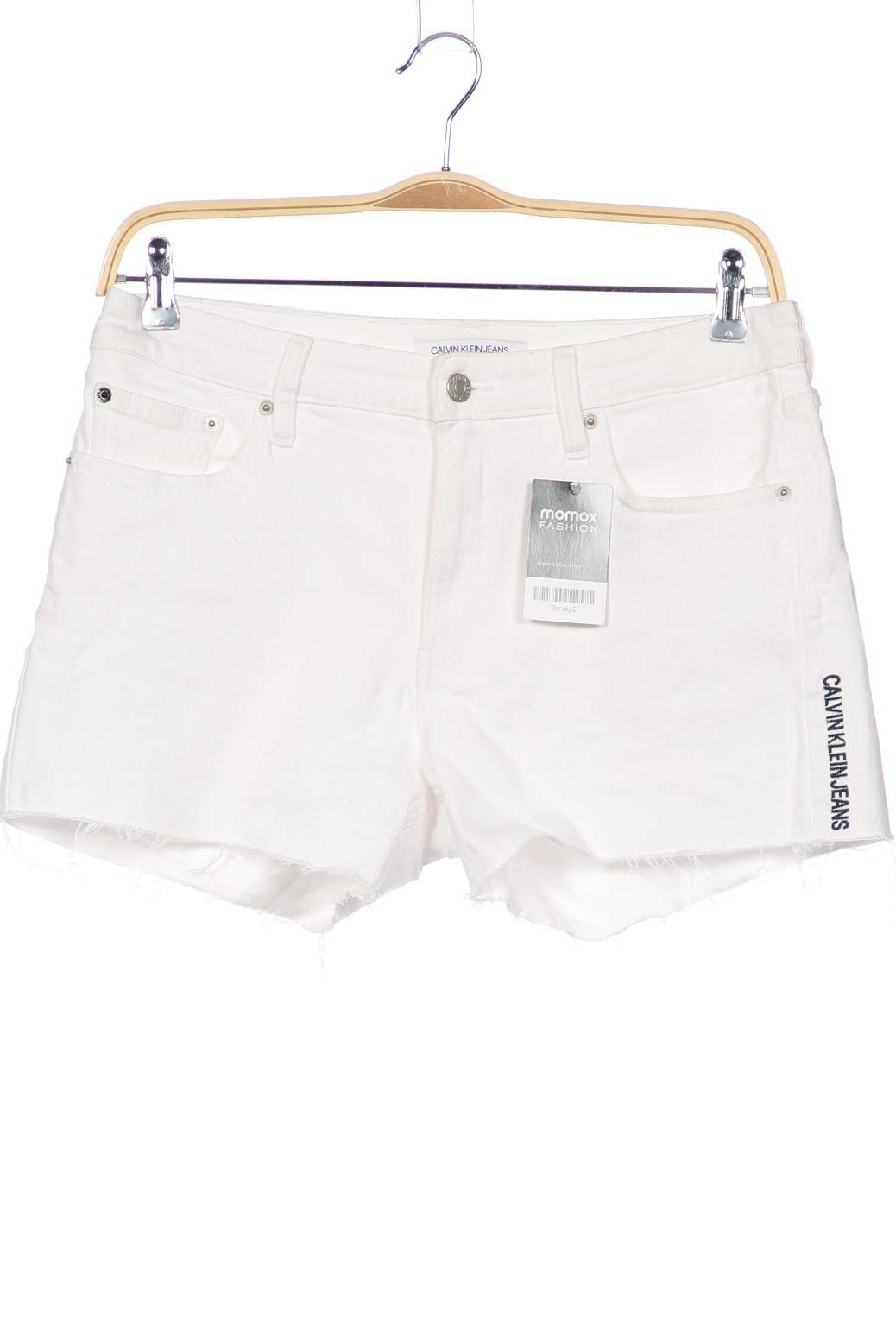 

Calvin Klein Jeans Damen Shorts, weiß, Gr. 31