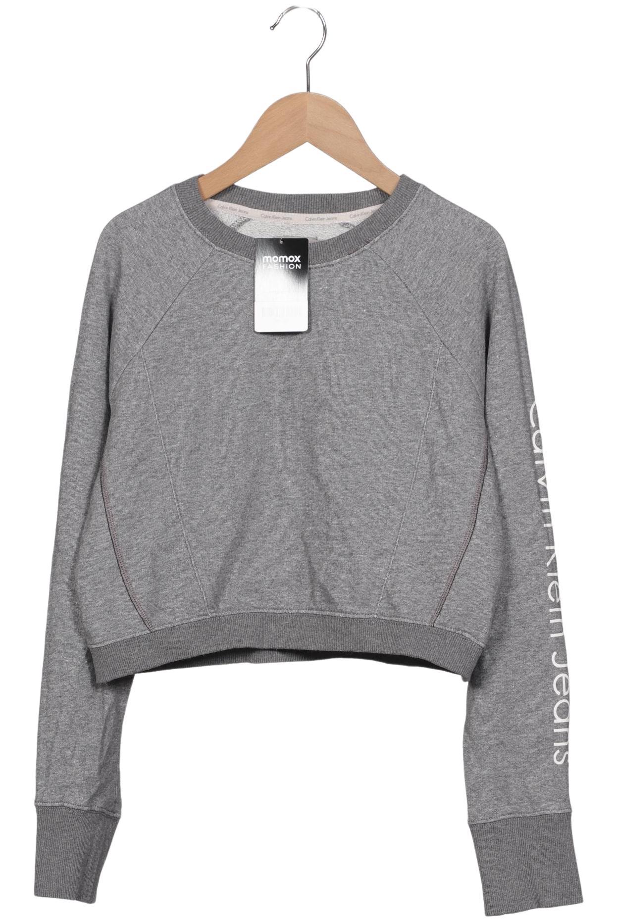 

Calvin Klein Jeans Damen Sweatshirt, grau, Gr. 38