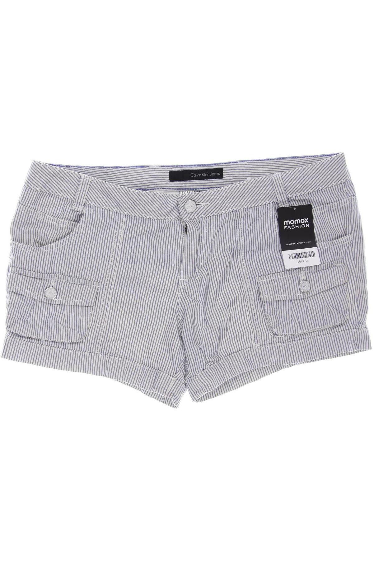 

Calvin Klein Jeans Damen Shorts, blau, Gr. 40