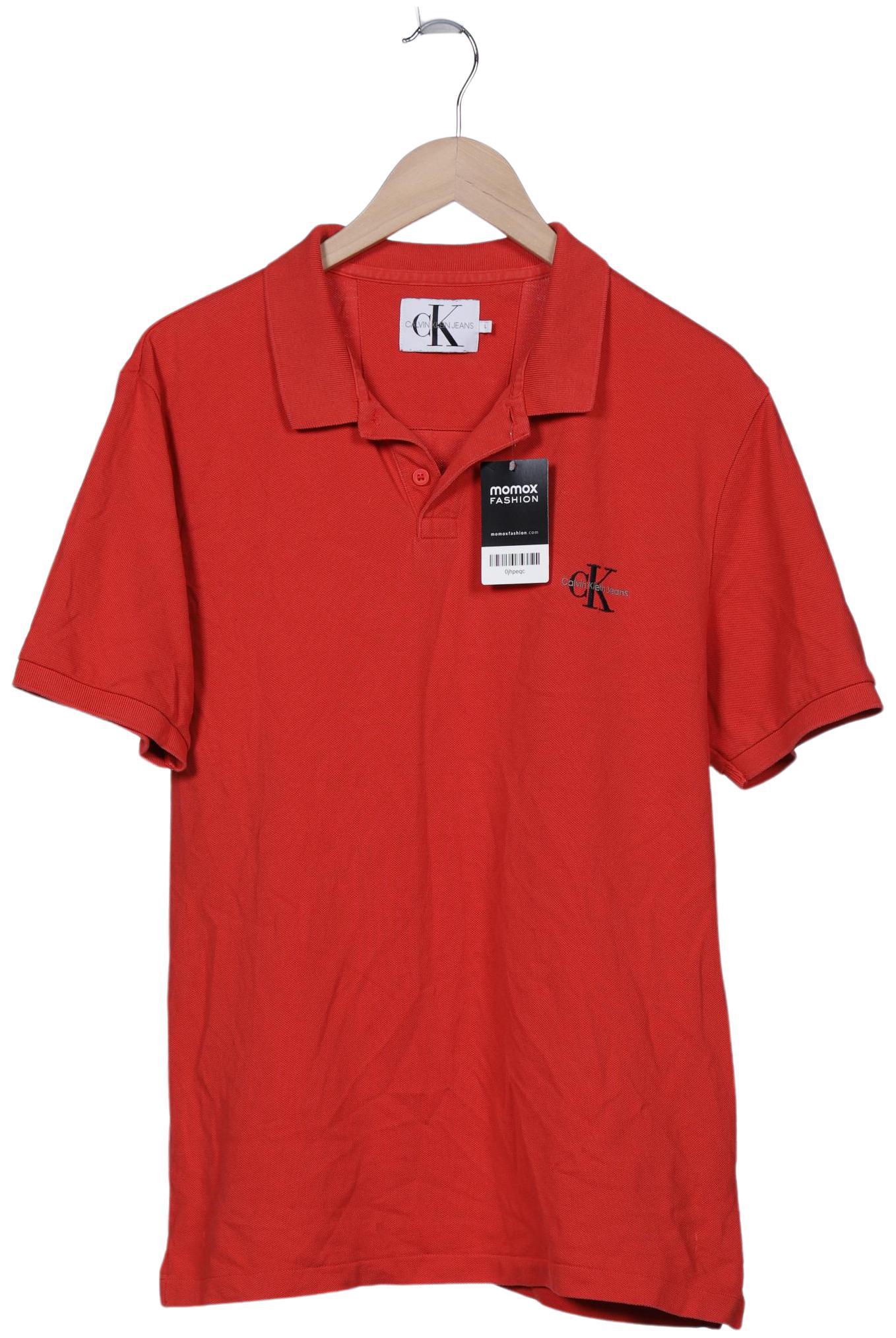 

Calvin Klein Jeans Herren Poloshirt, rot, Gr. 52