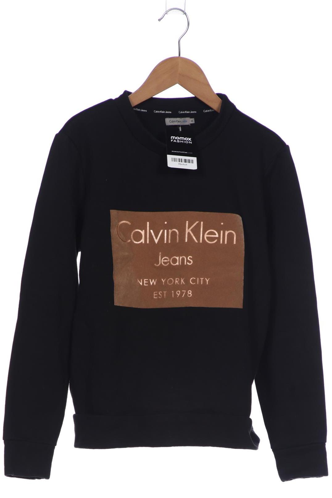 

Calvin Klein Jeans Damen Sweatshirt, schwarz, Gr. 38