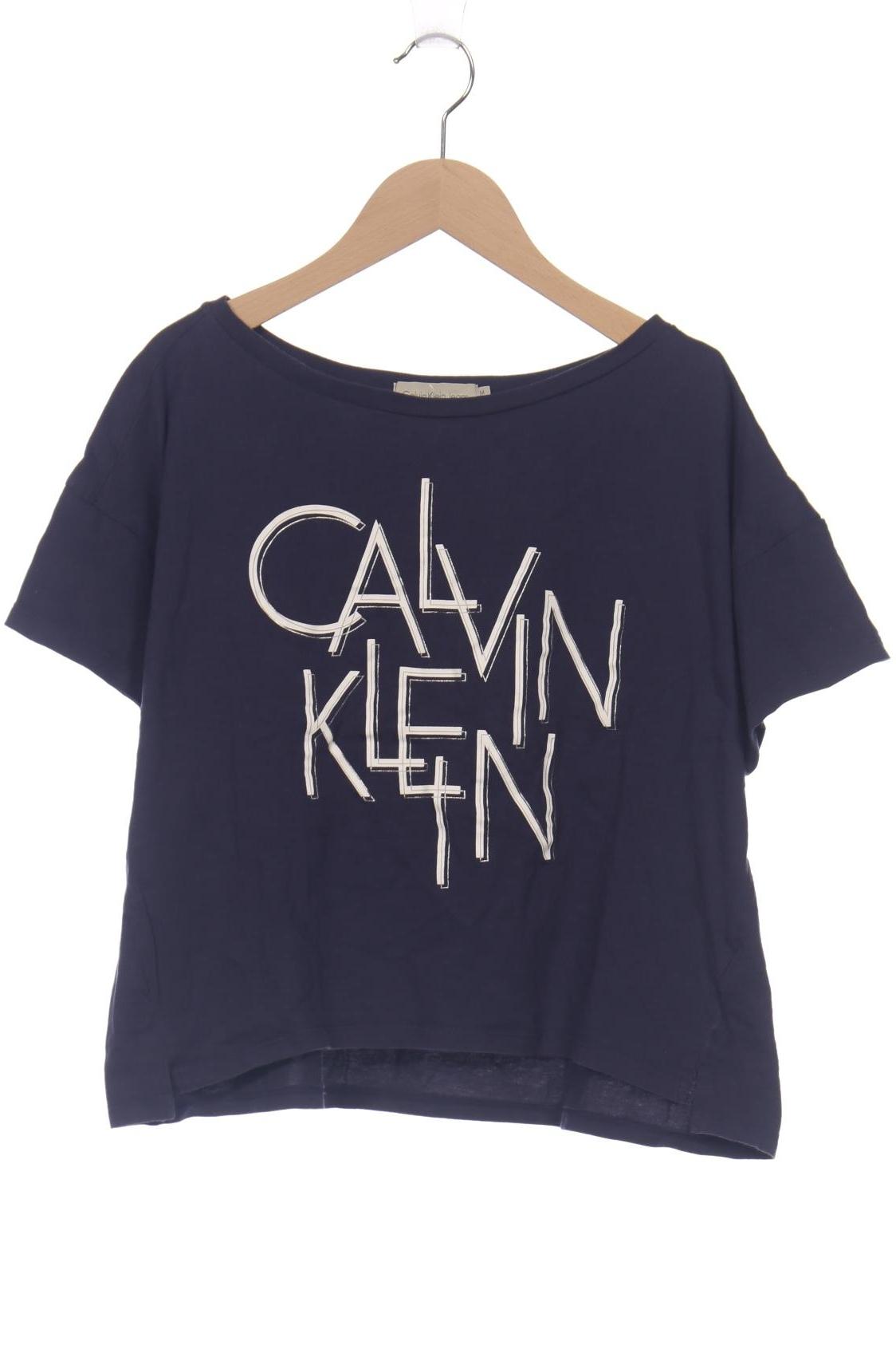 

Calvin Klein Jeans Damen T-Shirt, marineblau, Gr. 38