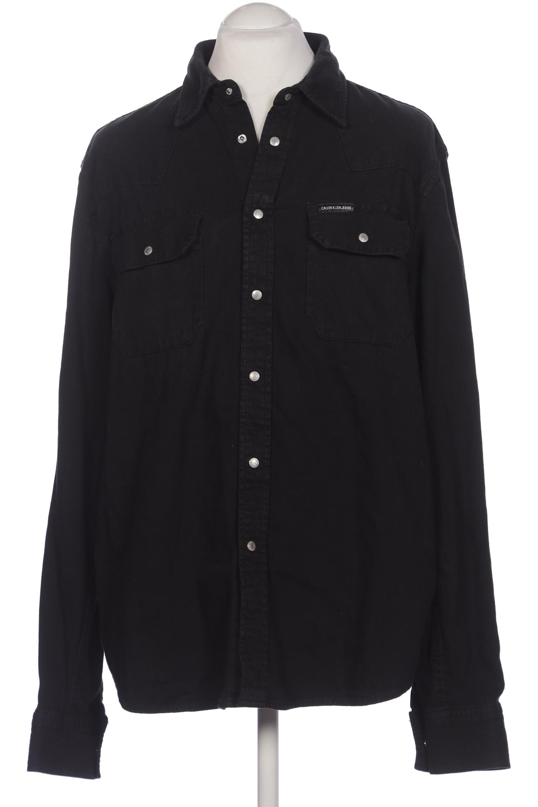 

Calvin Klein Jeans Herren Hemd, schwarz, Gr. 54