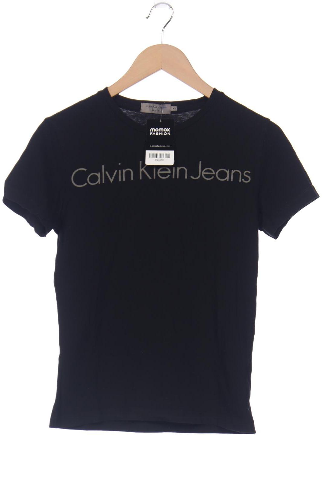 

Calvin Klein Jeans Damen T-Shirt, schwarz