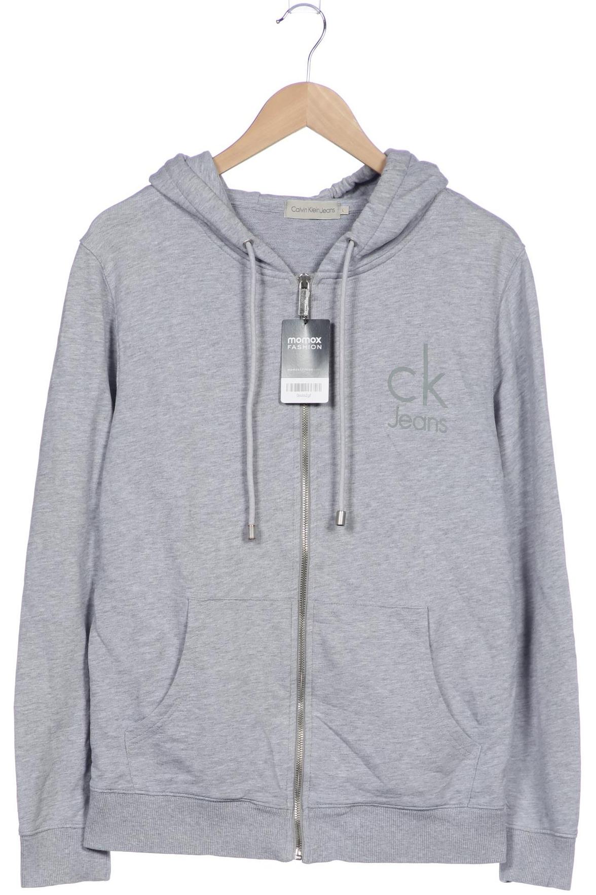 

Calvin Klein Jeans Herren Kapuzenpullover, grau, Gr. 52