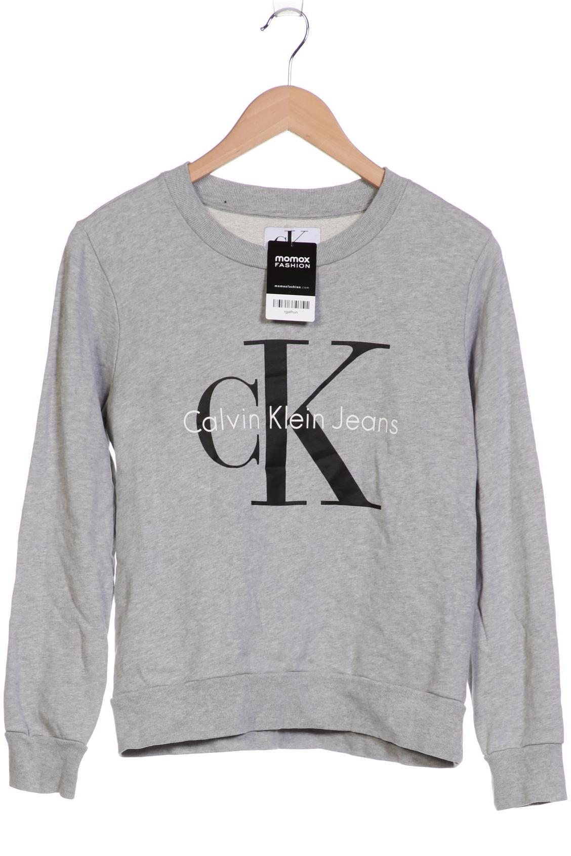 

Calvin Klein Jeans Damen Sweatshirt, grau, Gr. 36