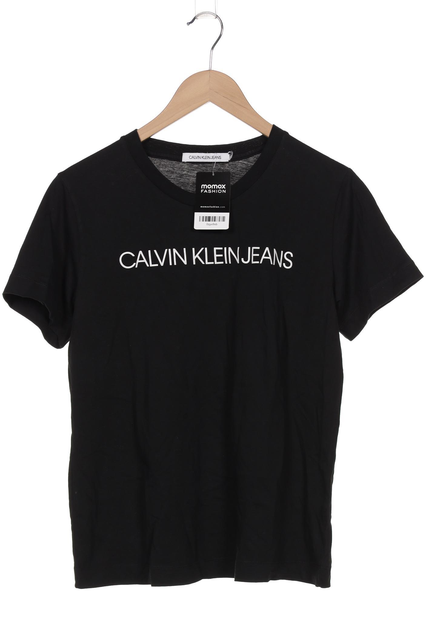 

Calvin Klein Jeans Damen T-Shirt, schwarz, Gr. 42