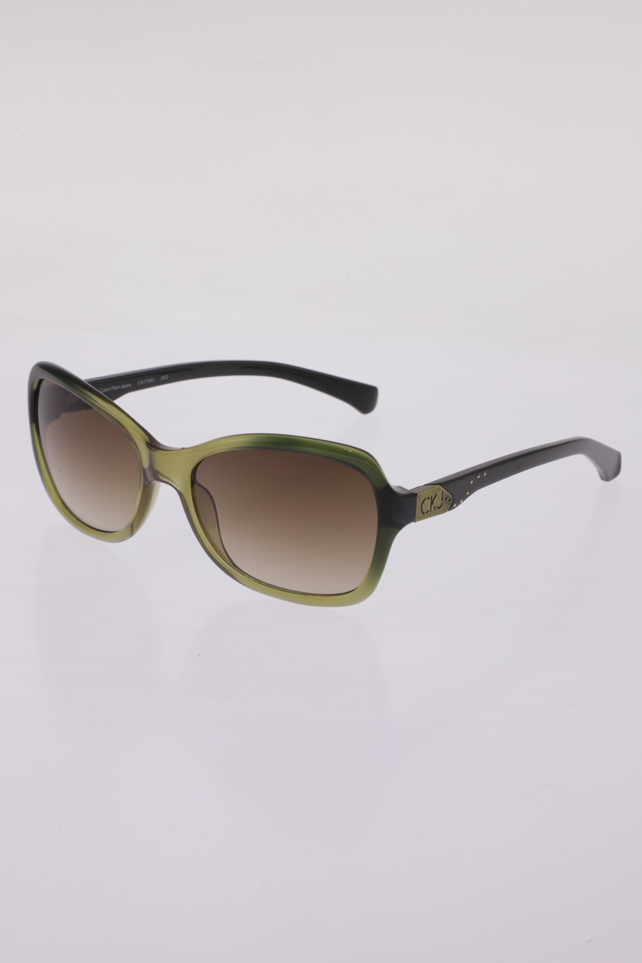 

Calvin Klein Jeans Damen Sonnenbrille, grün, Gr.