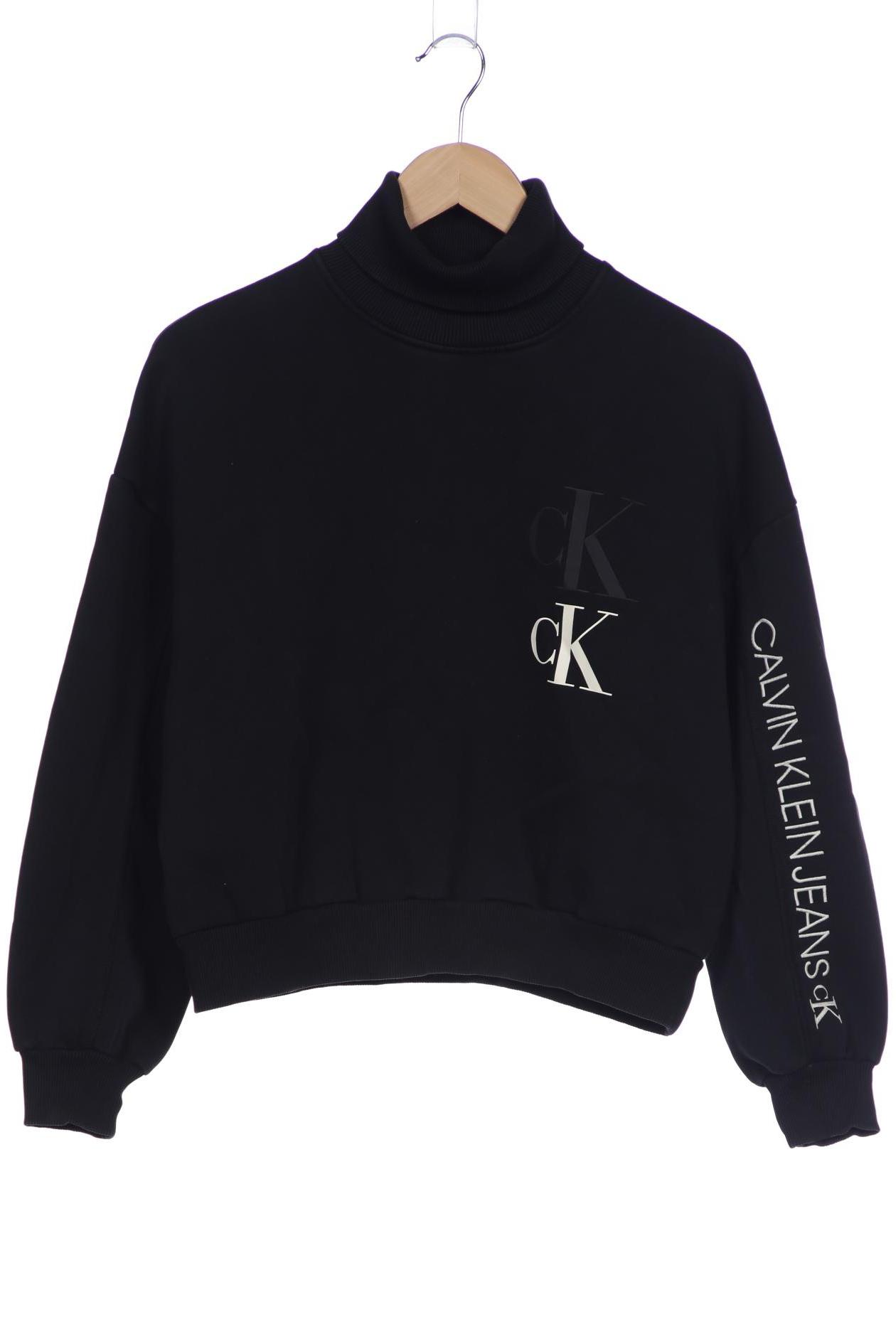 

Calvin Klein Jeans Damen Sweatshirt, schwarz, Gr. 38