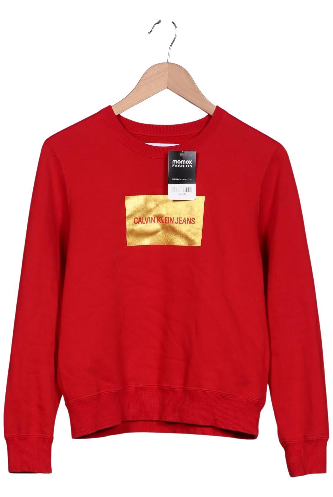 

Calvin Klein Jeans Damen Sweatshirt, rot, Gr. 36