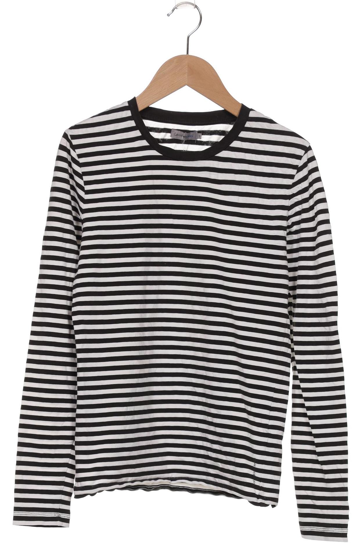 

Calvin Klein Jeans Damen Langarmshirt, weiß, Gr. 36